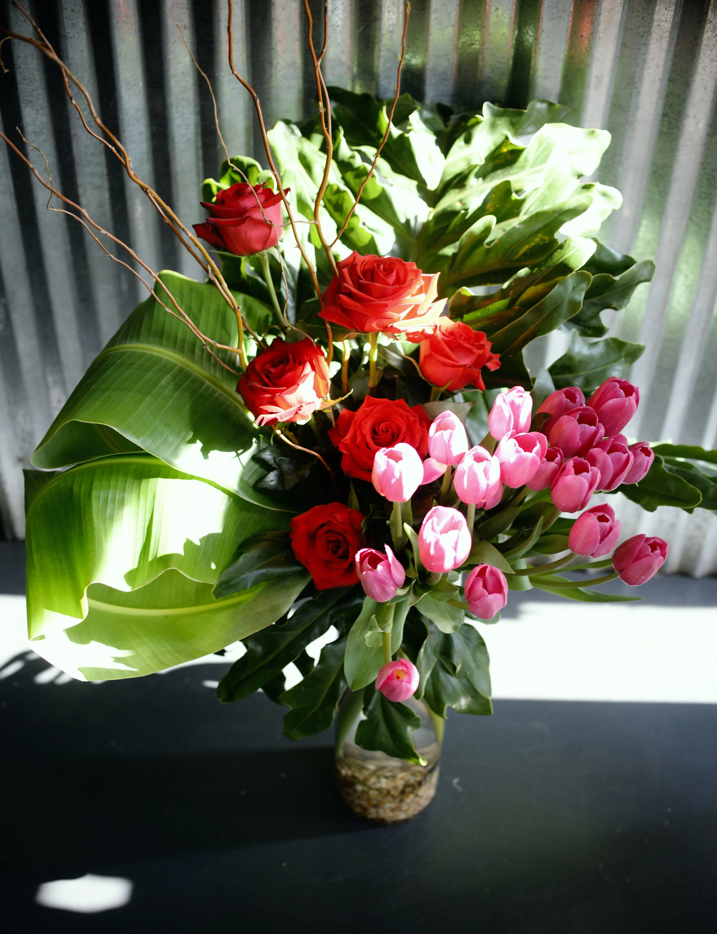 beautiful tropical red rose pink tulip monique.jpg