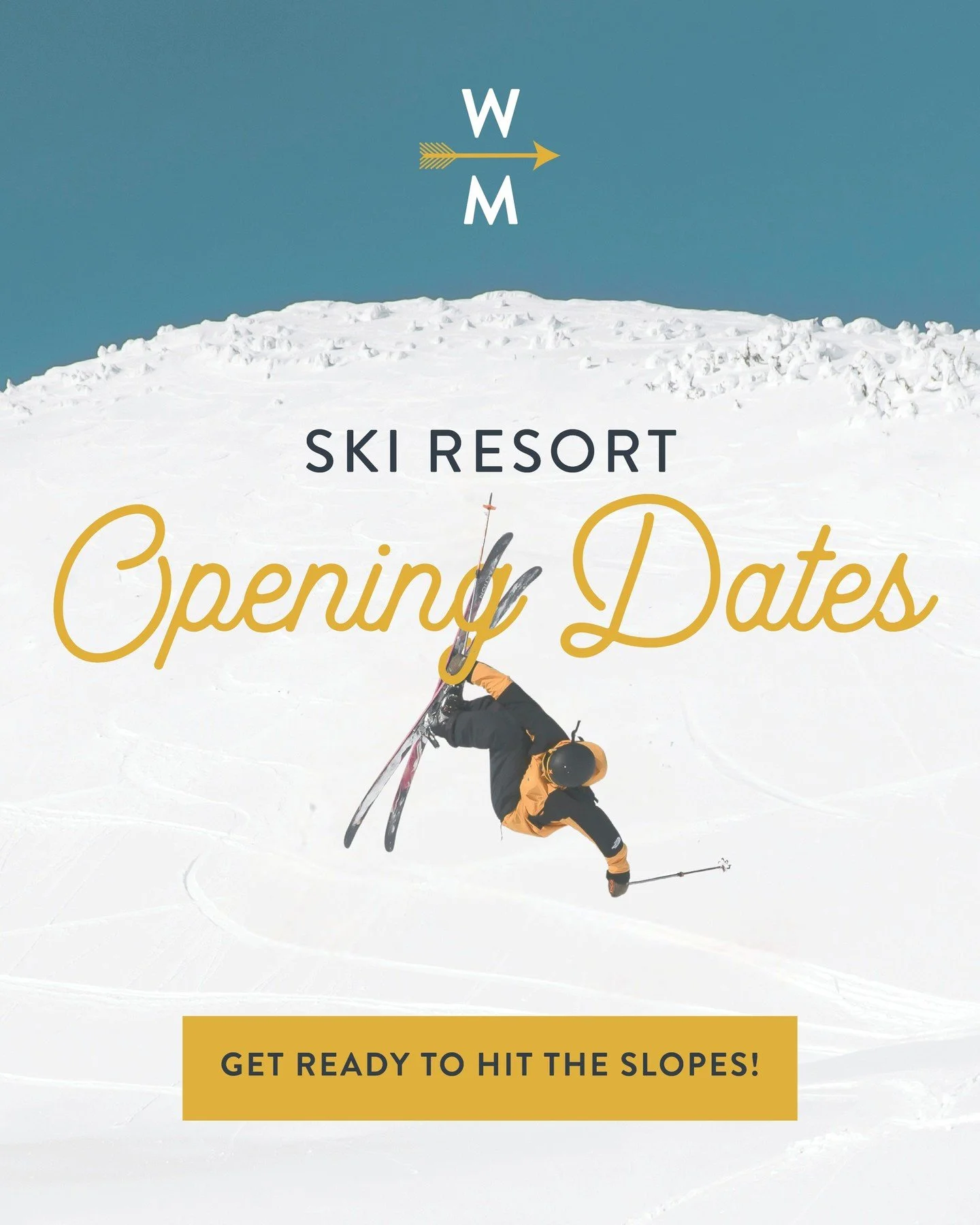 ❄️SKI RESORT OPENING DATES❄️

A few have already opened, but there are still plenty that will open over the coming weeks! Are you heading out to any of them this weekend? Let us know! 🏂🏔️⛷️

 #SkiResort #MountainLife #SkiSeason #ColoradoMountains #