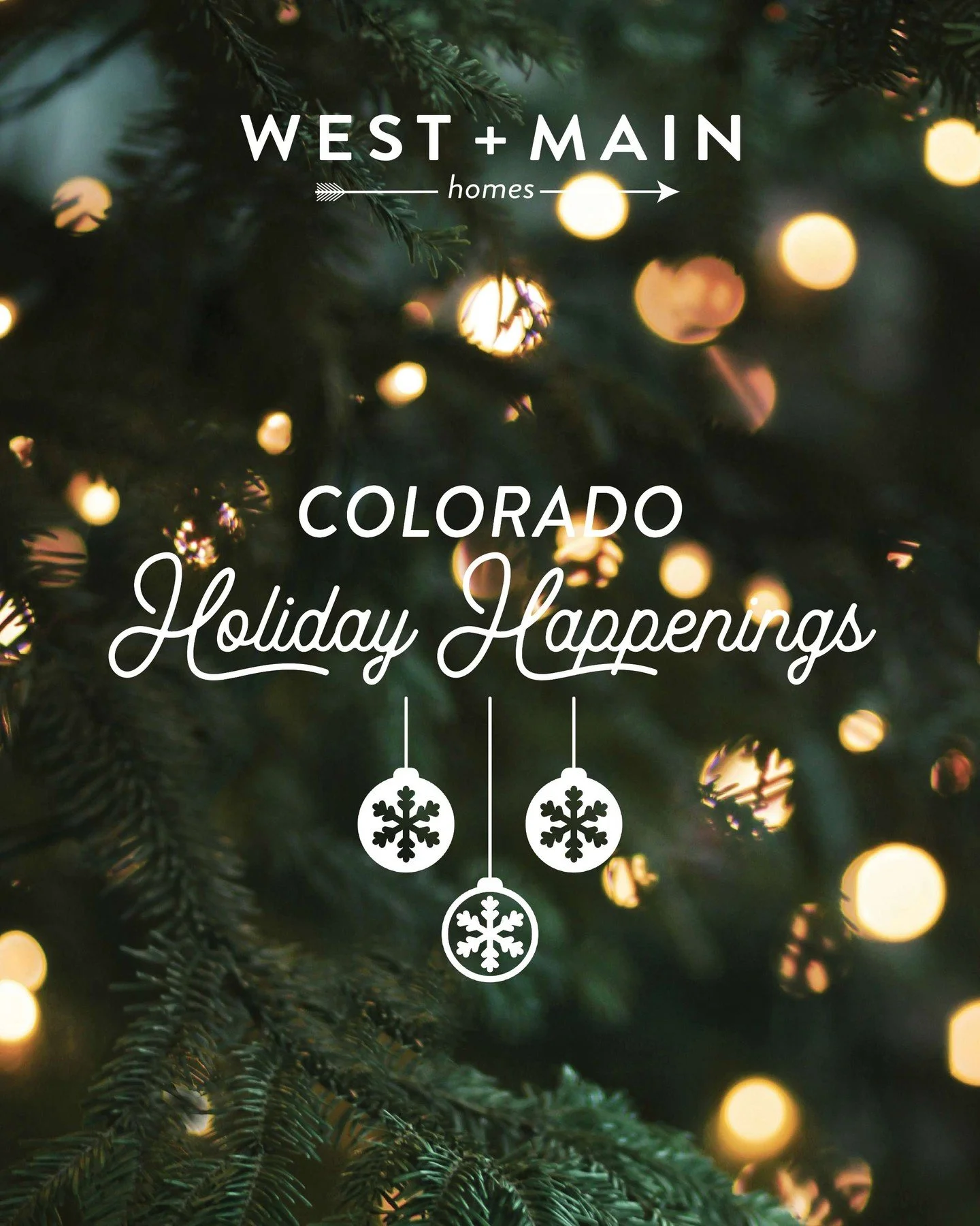🌲Colorado Holiday Happenings🌲

The holiday season officially kicks off tomorrow (even if most of us have already decorated...), and some great events are happening around the state to celebrate. 

Check out the list and let us know in the comments 