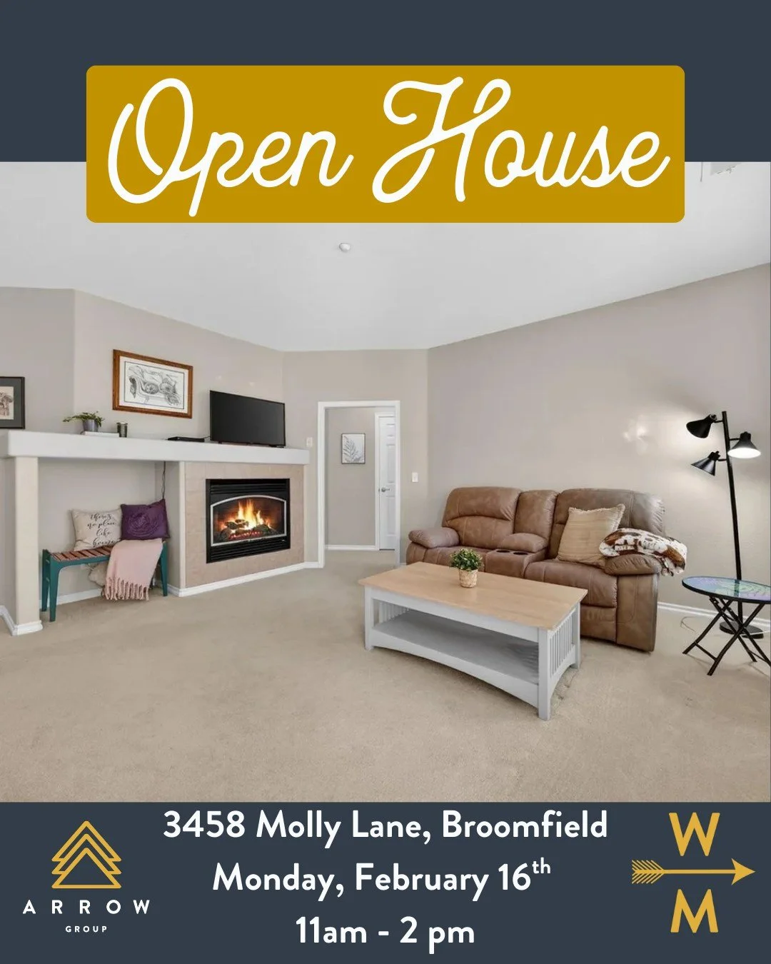✨ Don&rsquo;t Miss Out! ✨

Ready to fall in love with your next home? Stop by our open house TODAY and check out this beautiful condo with amazing golf course views!

📍 3458 Molly Lane, Broomfield 
🗓️ Monday, February 16th 
⏰ 11am&ndash;2pm 
🛏️ 2 