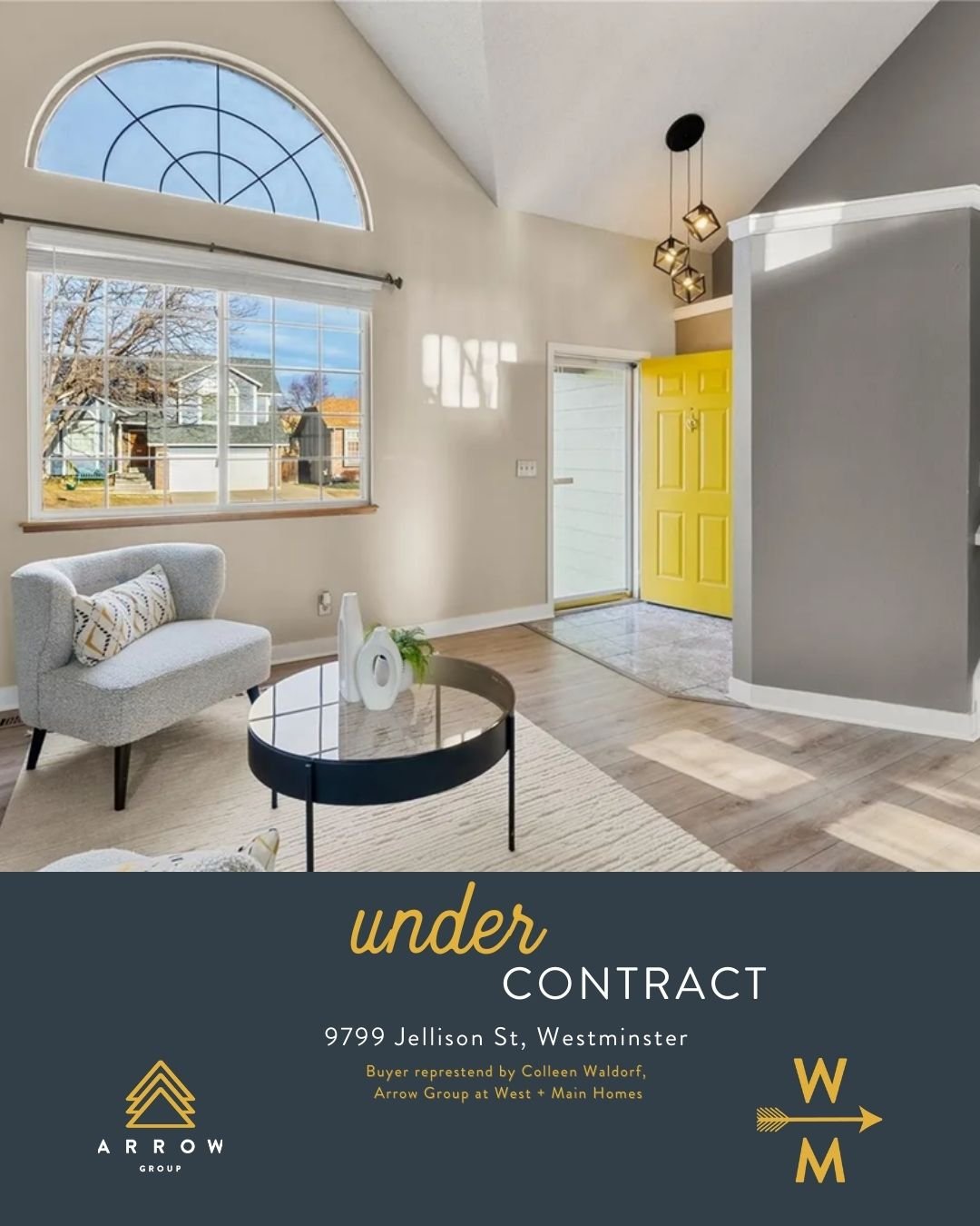 ✨Under Contract!✨

The Arrow Group has been hard at work, and we are so happy to have many clients under contract! 

 #UnderContract #RealEstate #ColoradoRealEstate #DenverRealEstate #ColoradoHomes
@iamcolleenwaldorf @julielunn @lorawmartinez7 @mic.o