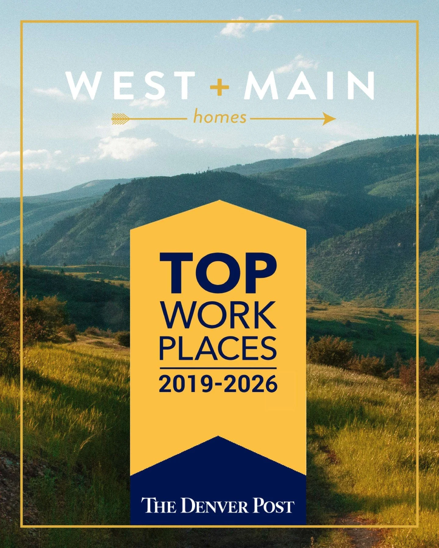 💙💛It's no surprise to anyone who works with West + Main Homes...it really is the BEST! 💙💛

#WestandMain #WestandMainHomes #ColoradoHomes #ColoradoRealEstate #DenverColorado