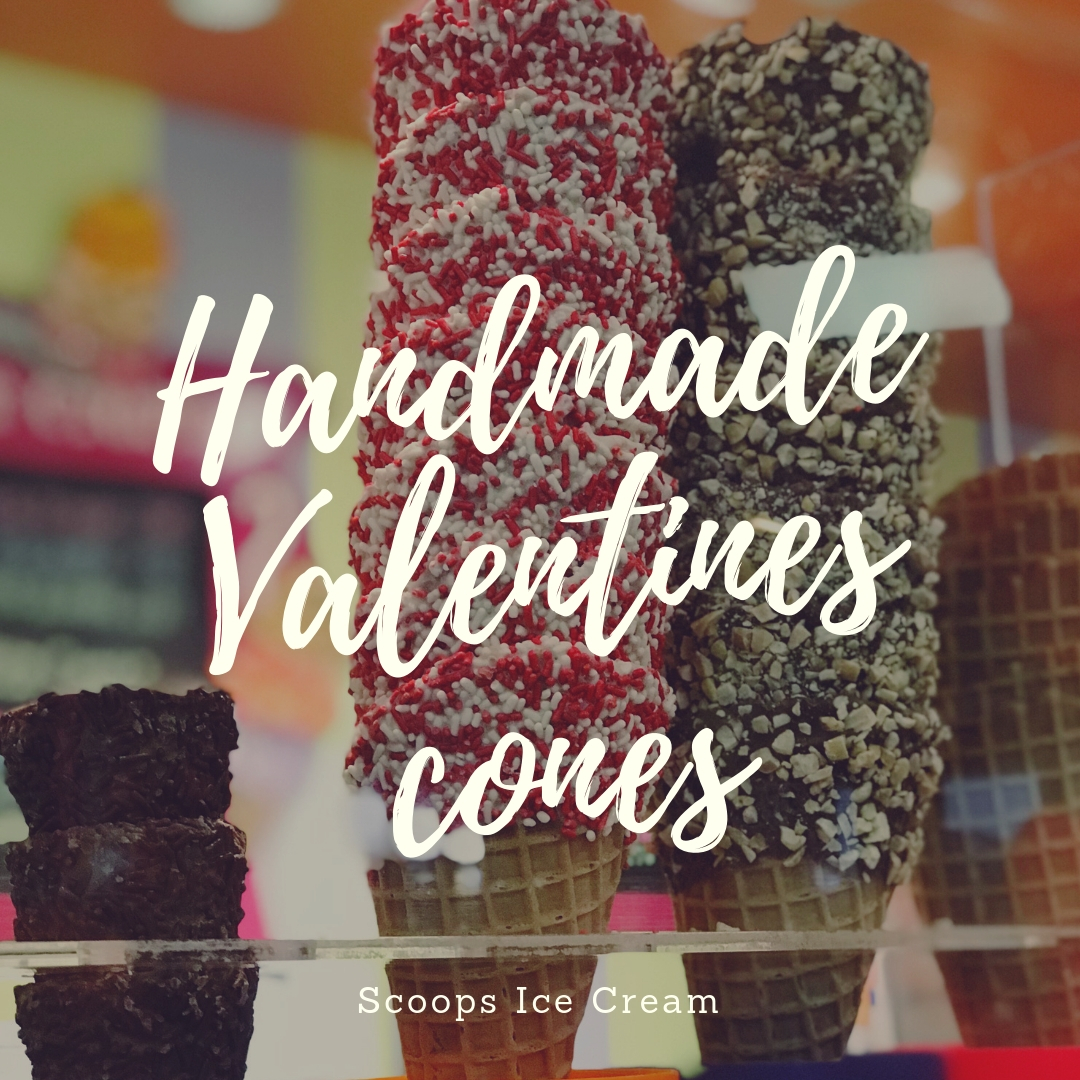 Handmade Valentines cones.jpg