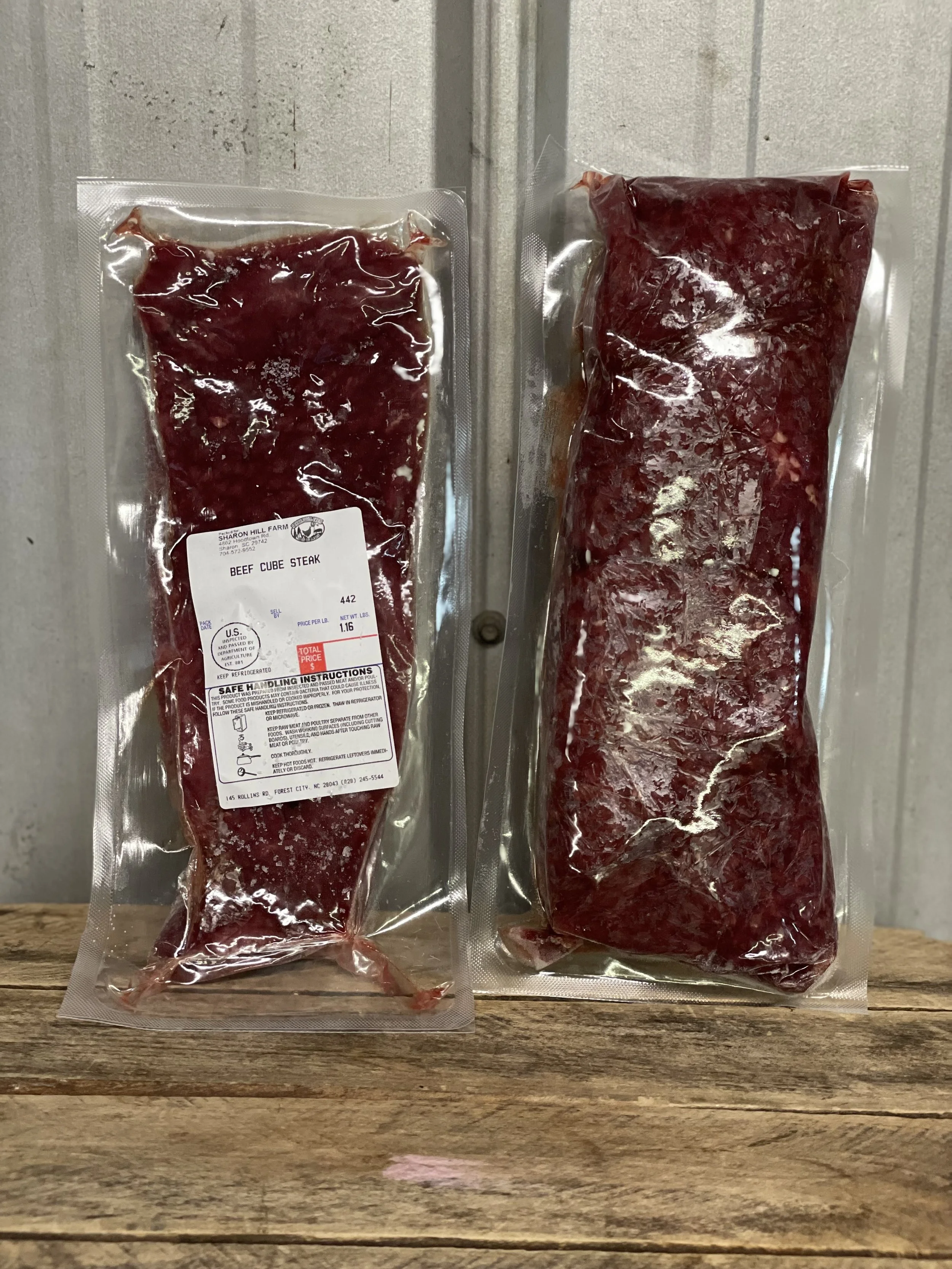 Cube Steak (Approx. 2lbs)