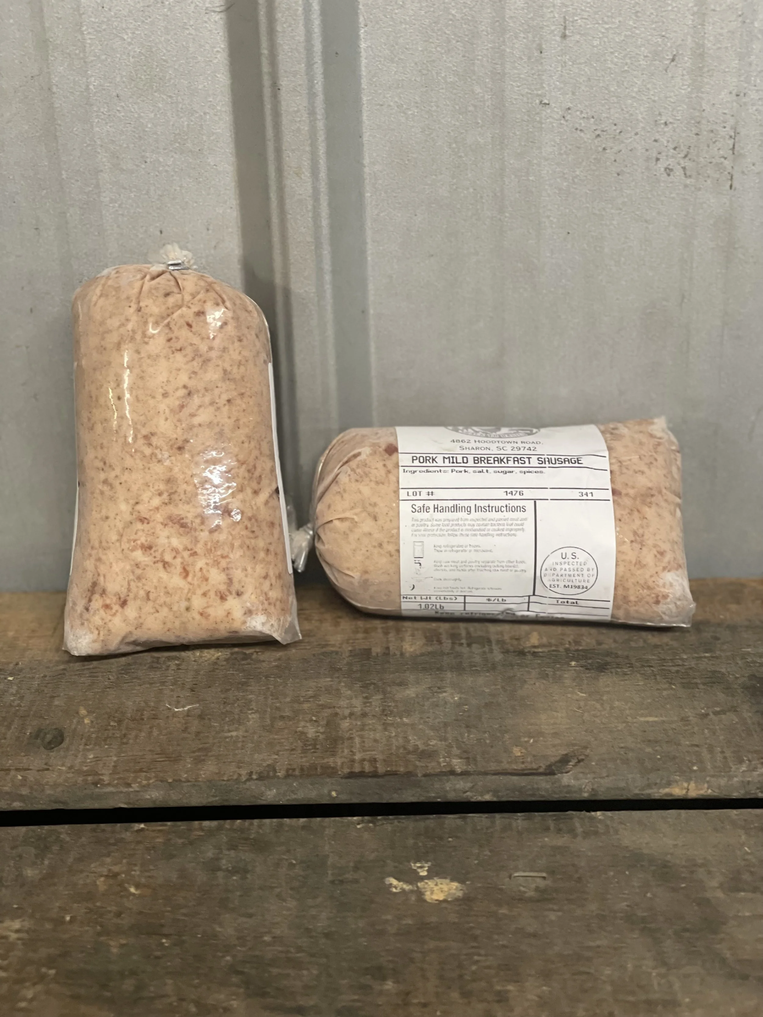 Mild Breakfast Sausage