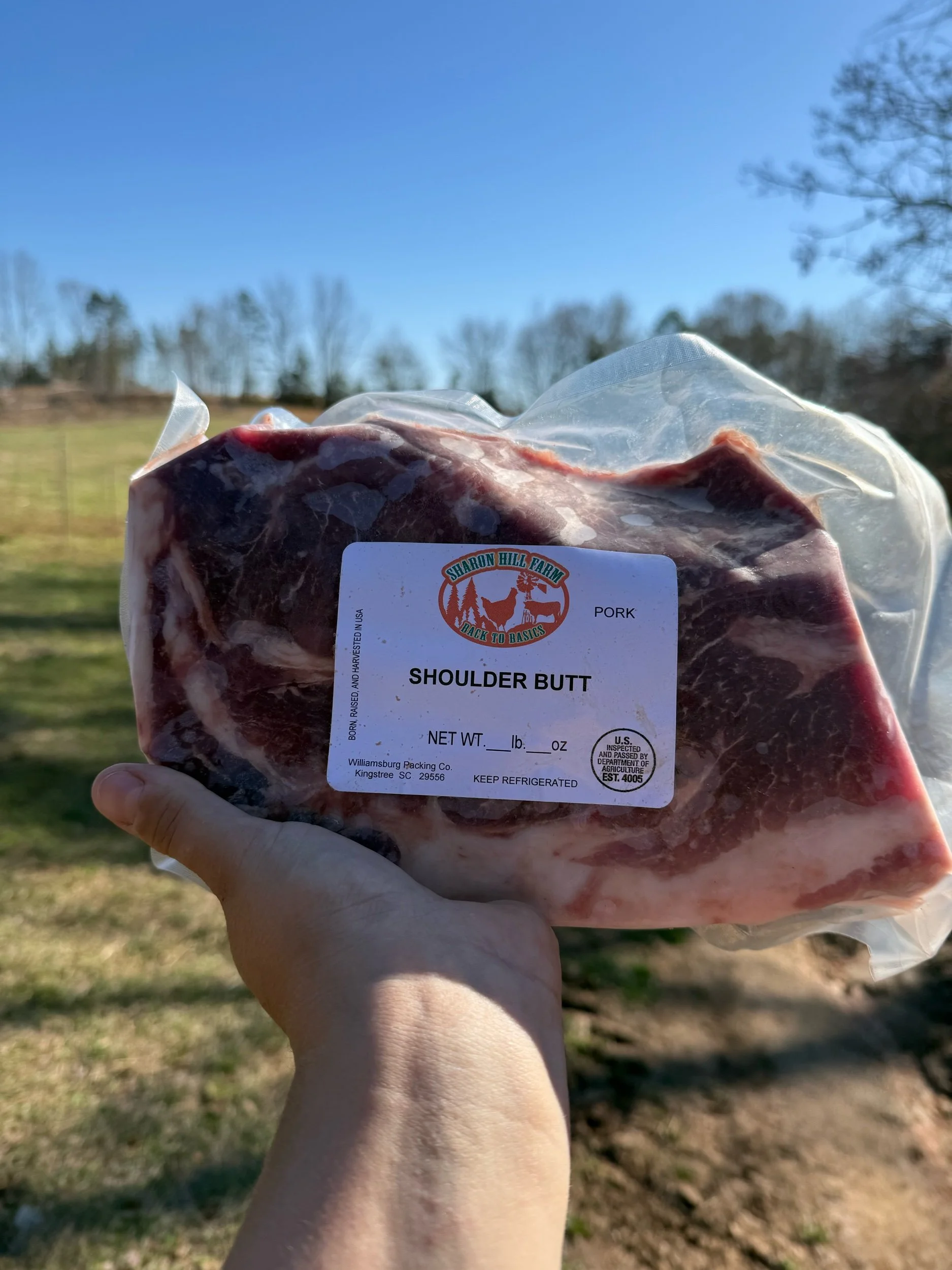 Pork Shoulder Butt (Approx. 3-3.5)