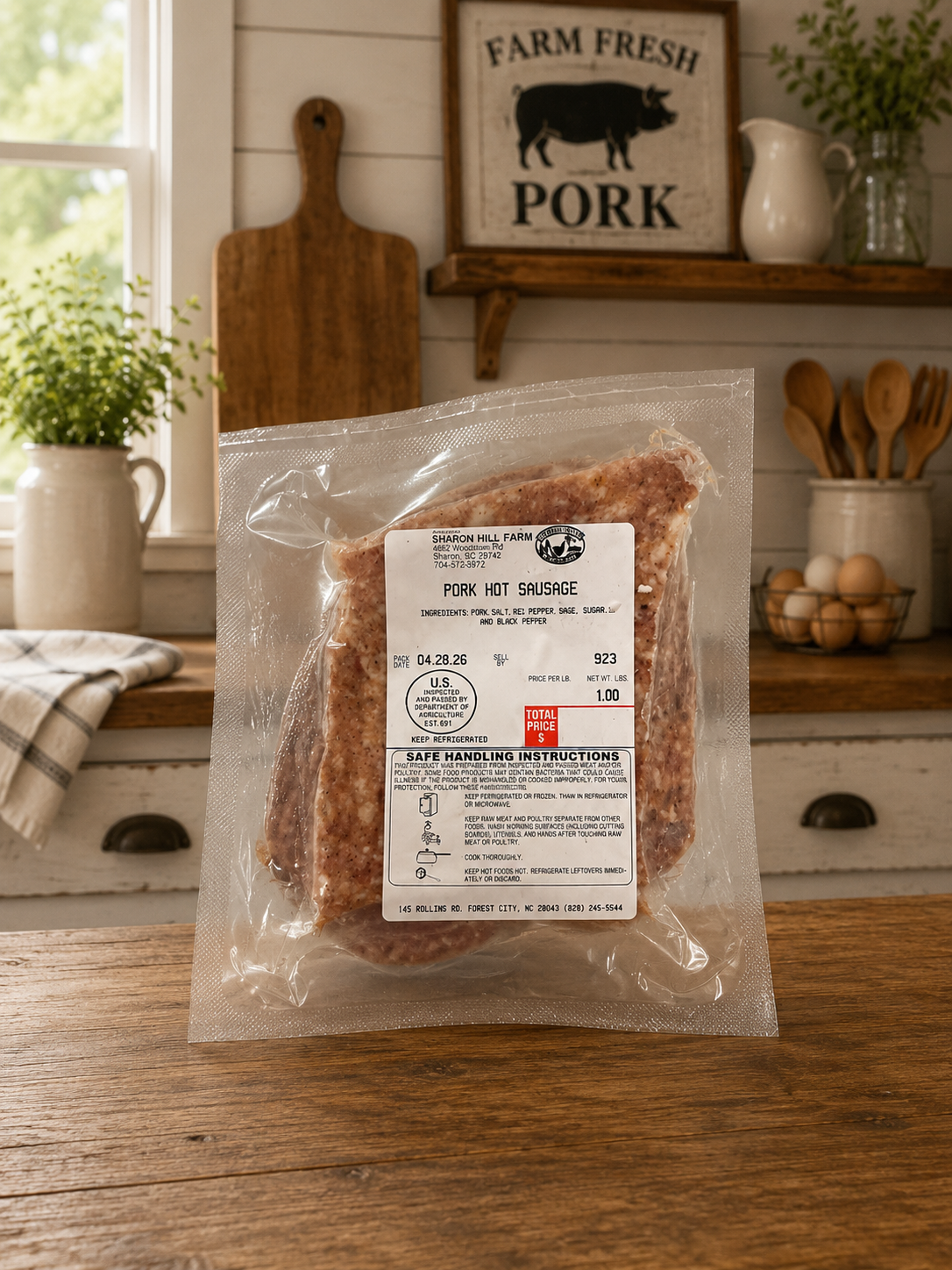 Hot Breakfast Sausage