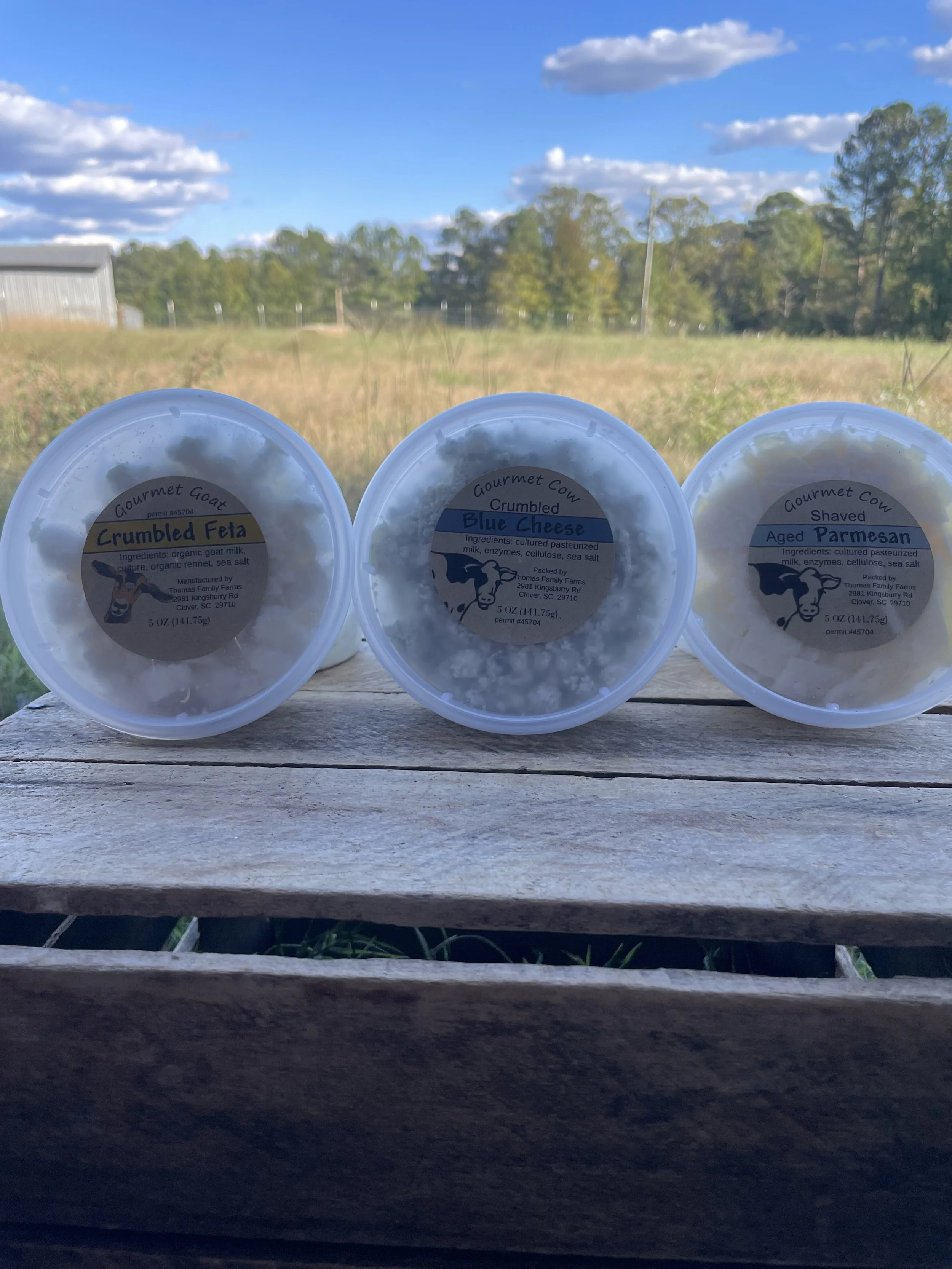 Gourmet Cheese Non-Spreads- Thomas Family Farm