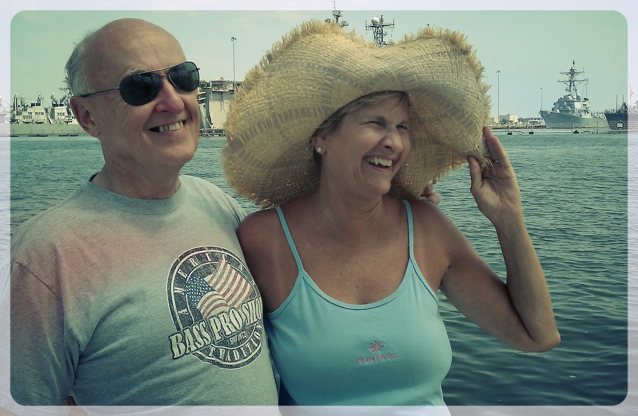 Mom and Don in Virginia - Full disclosure -this is from a few years back. I failed completely to properly document the weekend in photos. 