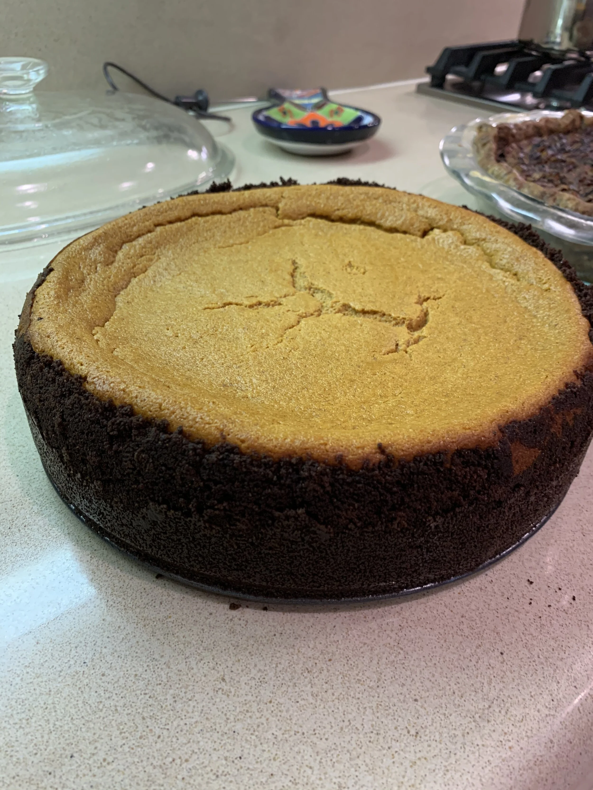 Pumpkin Souffléd Cheesecake 