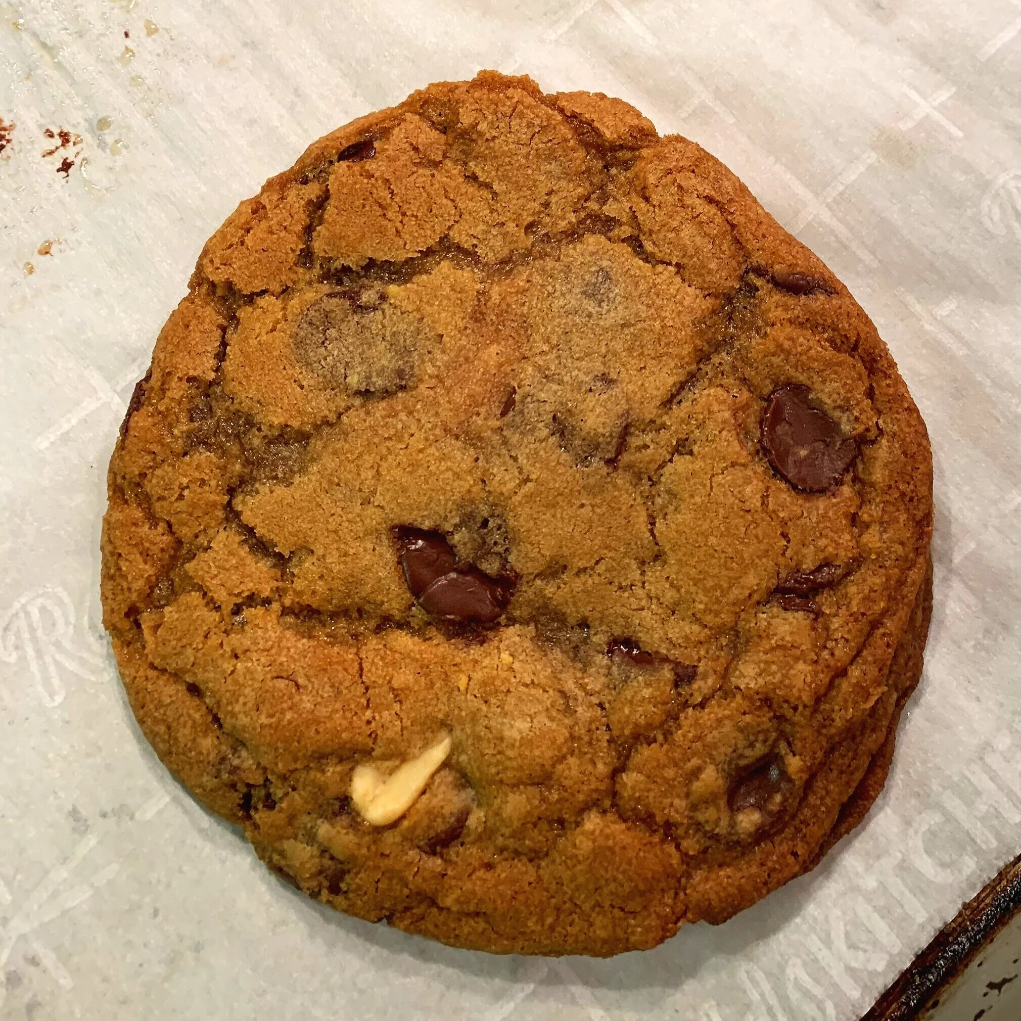 Peanut Butter Filled Brown Butter Chocolate Chip Cookies