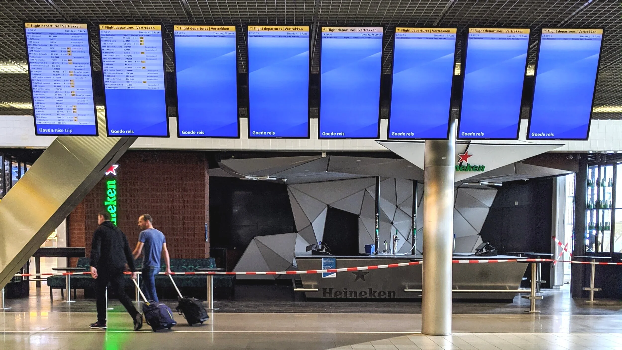 Flying International During a Pandemic