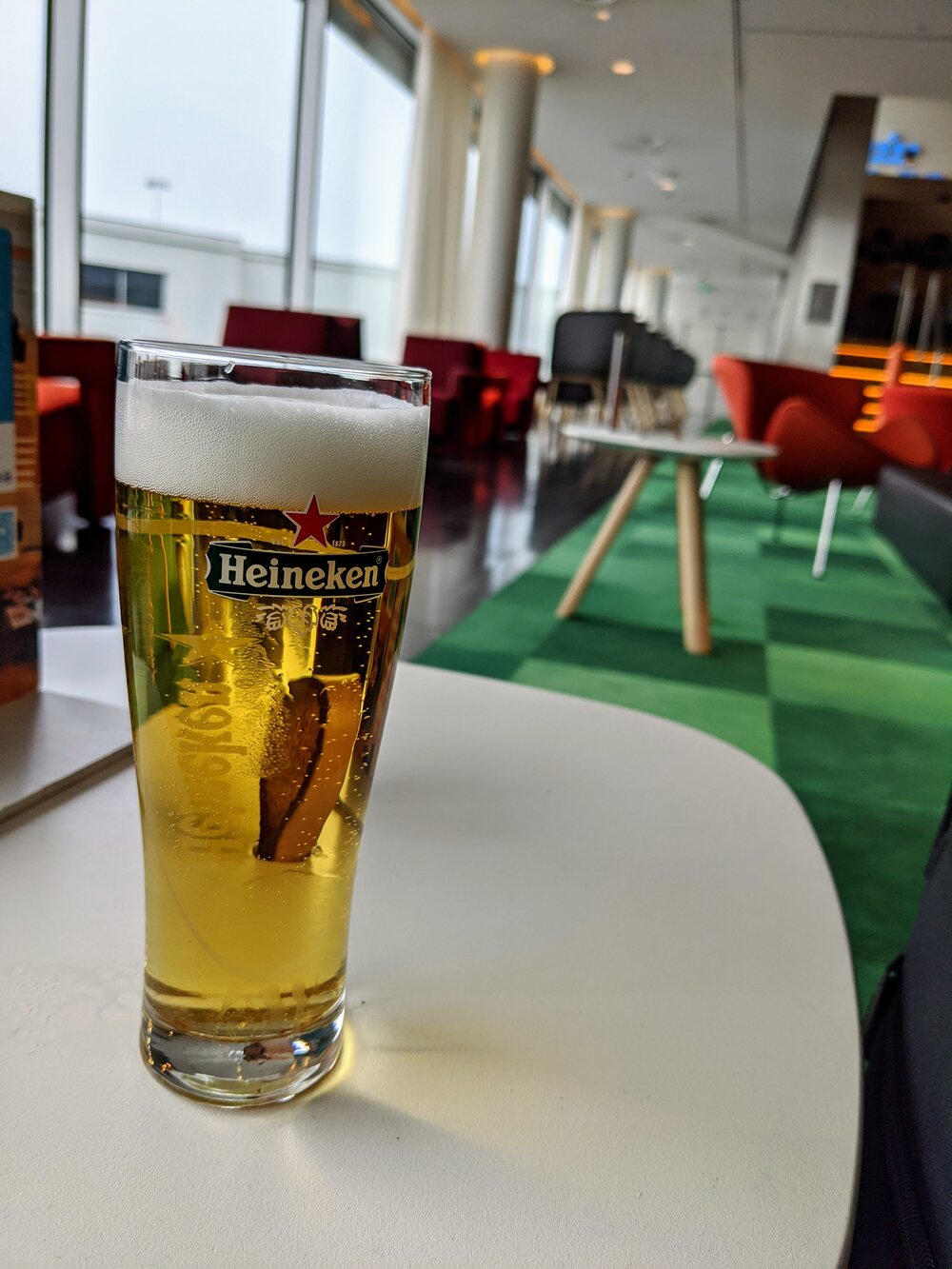 Tinyken™ on display on KLM Crown Lounge