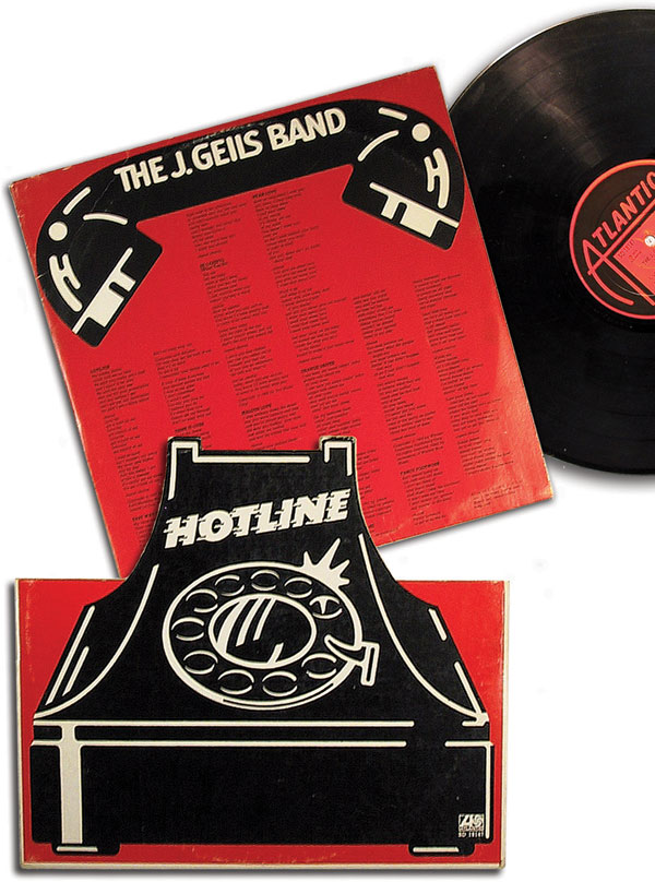 The art director designed the package so that the inner sleeve was the phone receiver. CD packaging design can be jim dandy, but there was nothing like having that twelve inches of cardboard to play with.