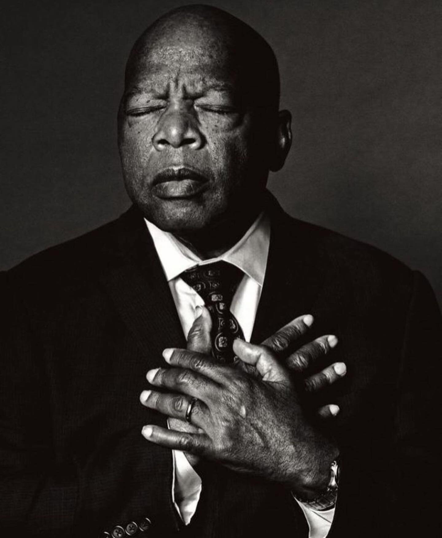 happy birthday legend, we miss your voice in a million ways. the work continues ❤️&zwj;🩹 #johnlewis