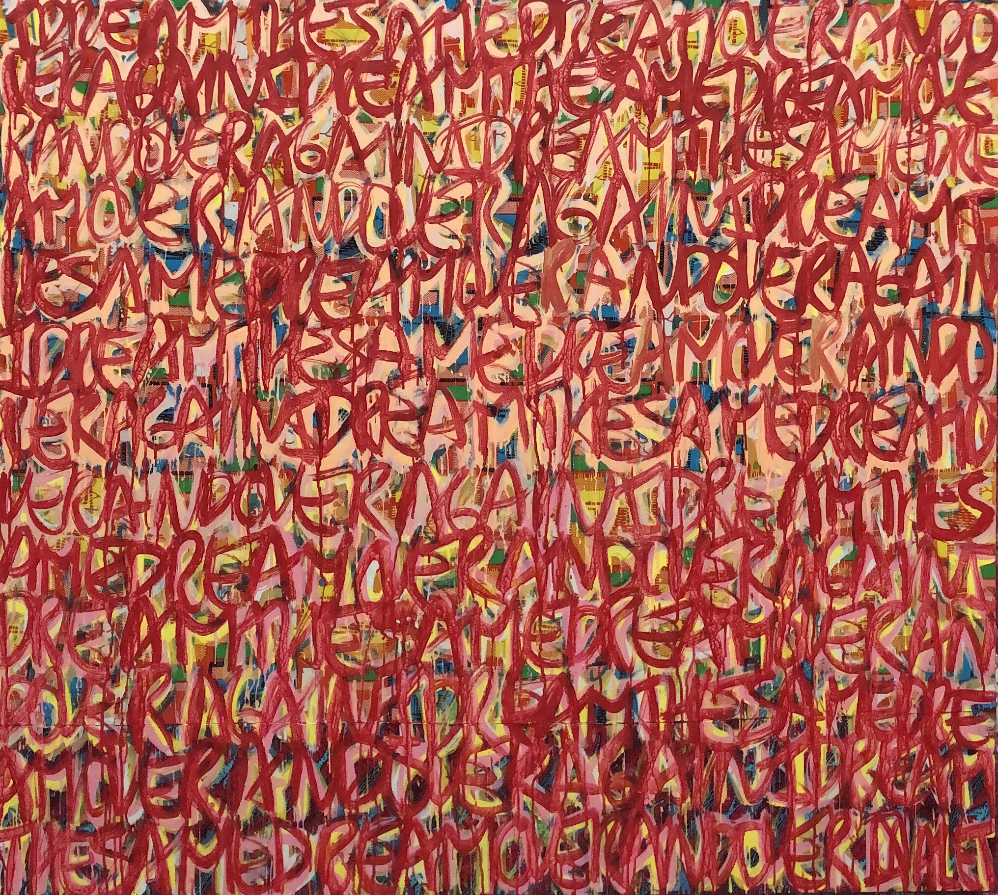 2 - Mad dream - 156x131cm. (51X61in.).JPG