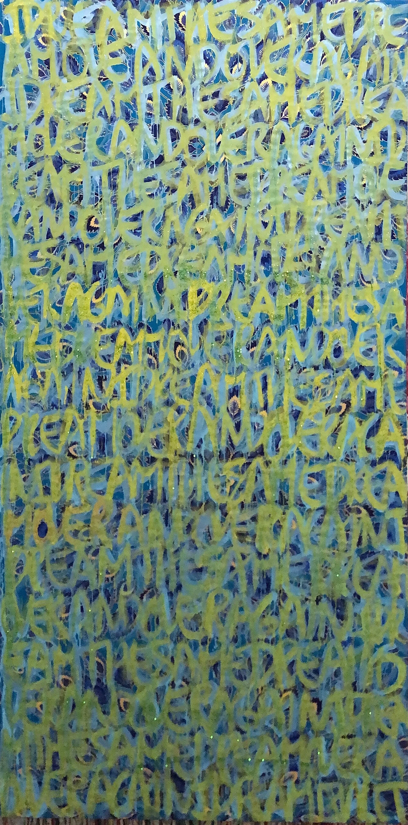 5 - Glitter - 96x190cm. (37X74 in.).JPG