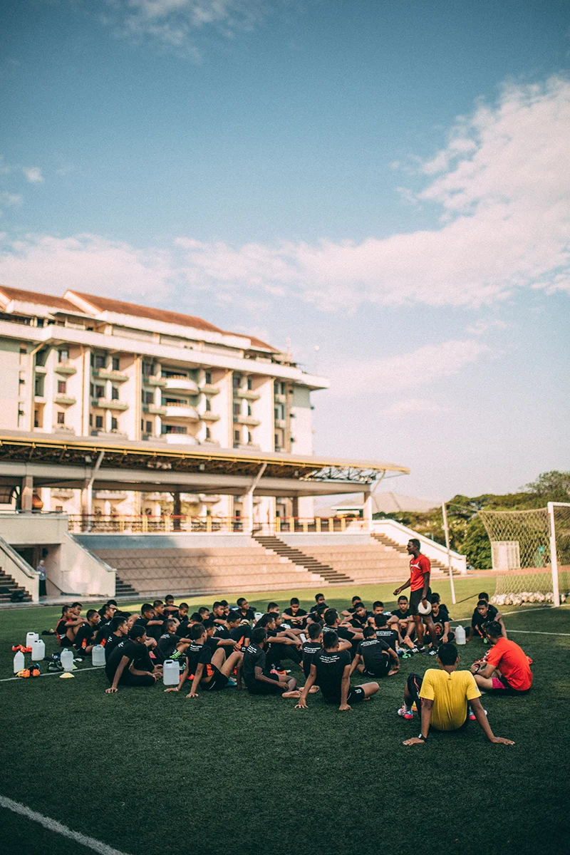 Pitch-side: National Football Development Programme by Sivan John