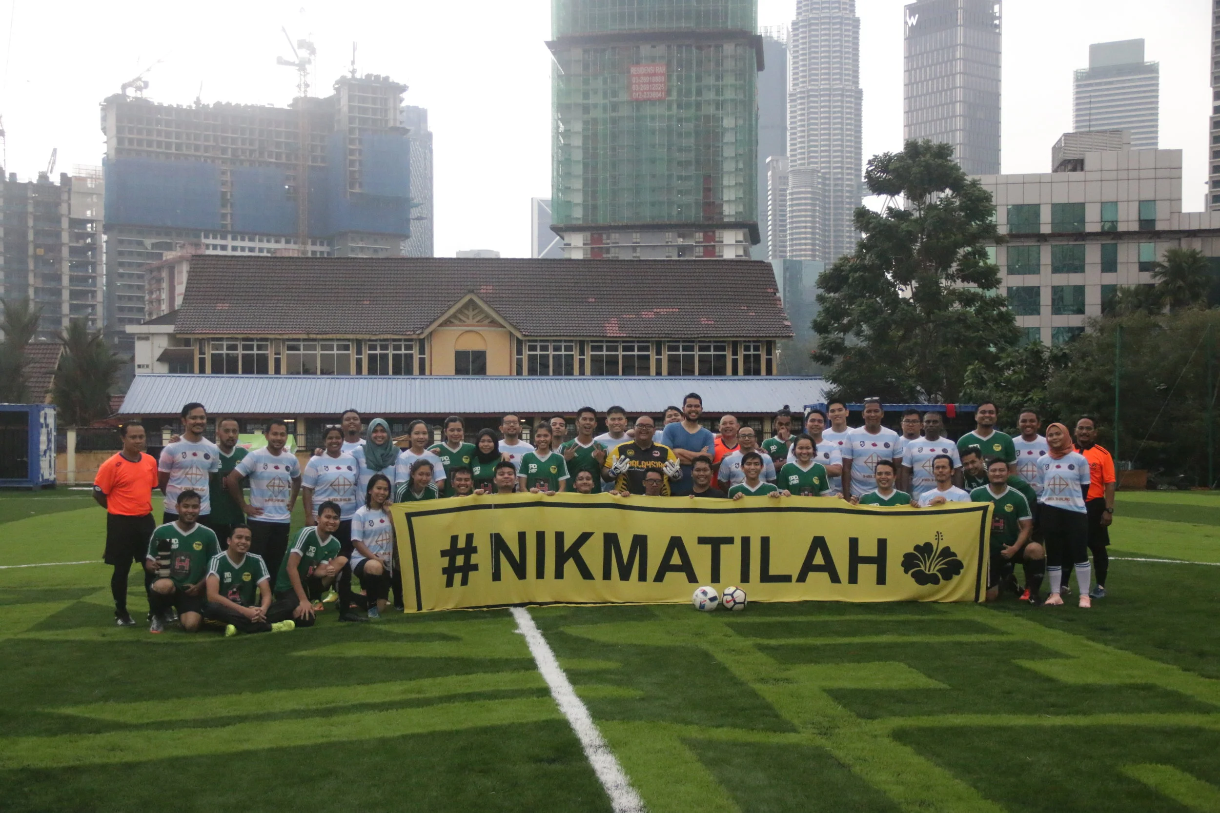 Rain or shine, the show must go on