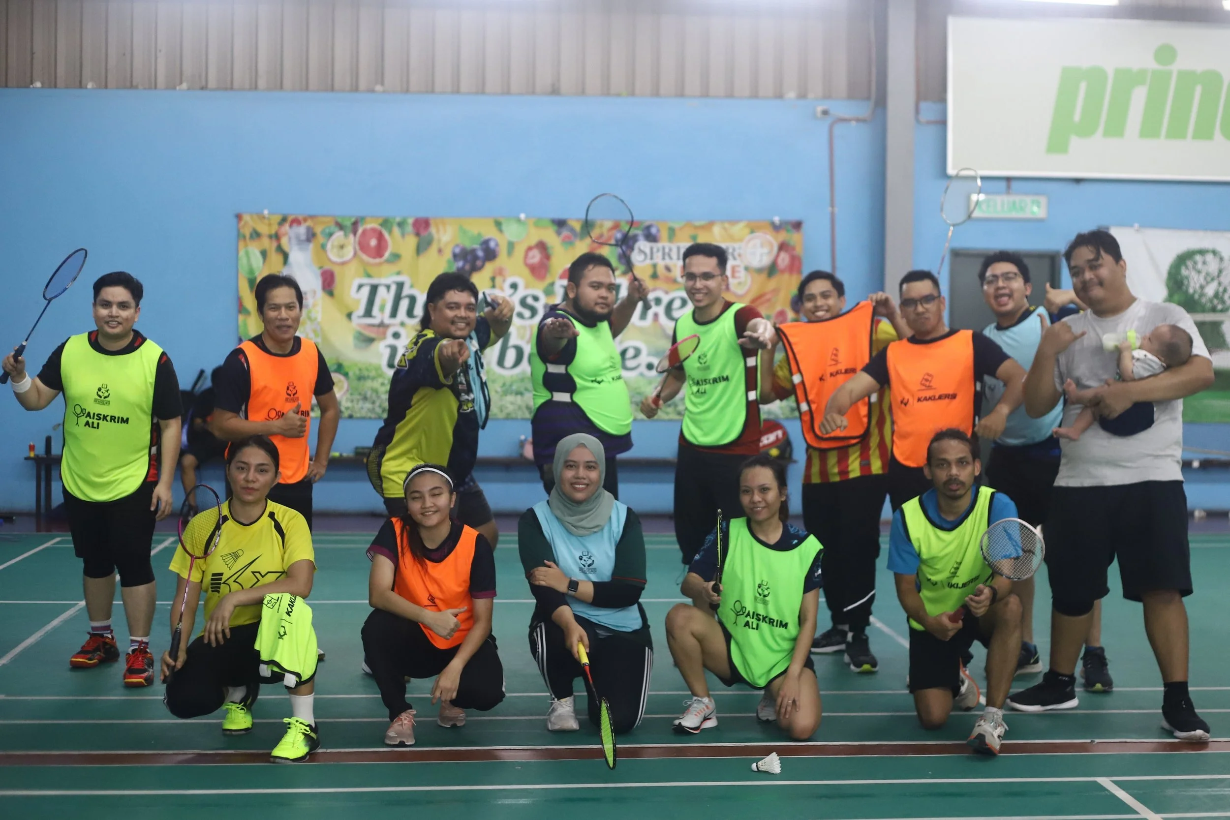 Mix Badminton @ New Vision PJ