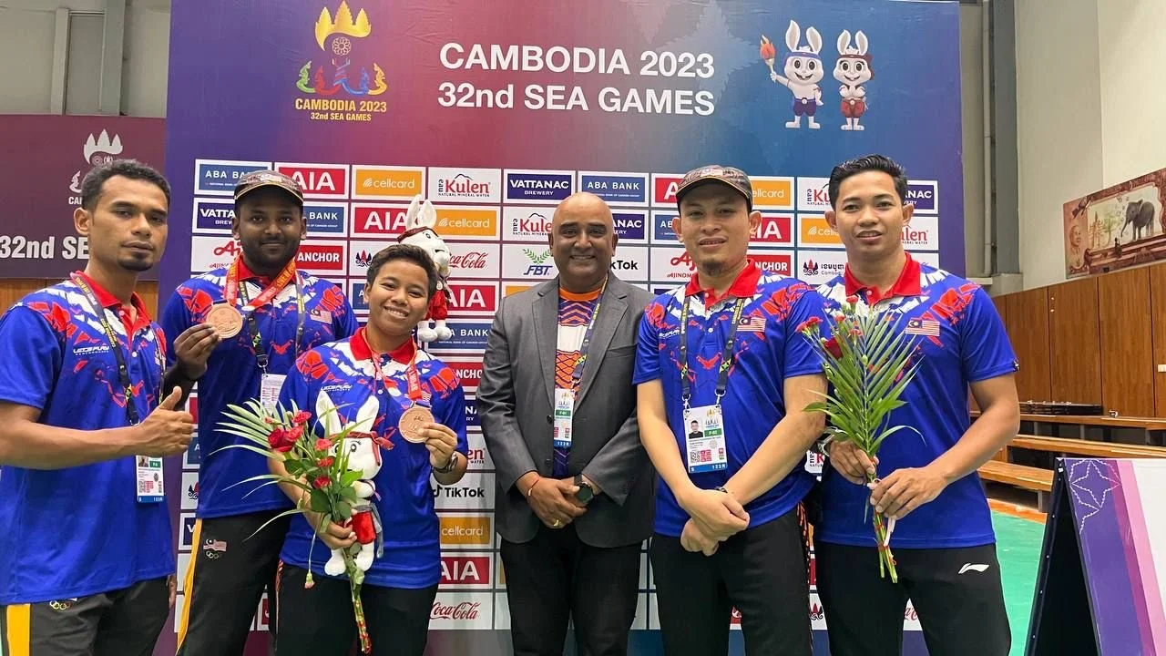 Malaysian Teqball Association secures two bronze medal at Cambodia SEA Games. 