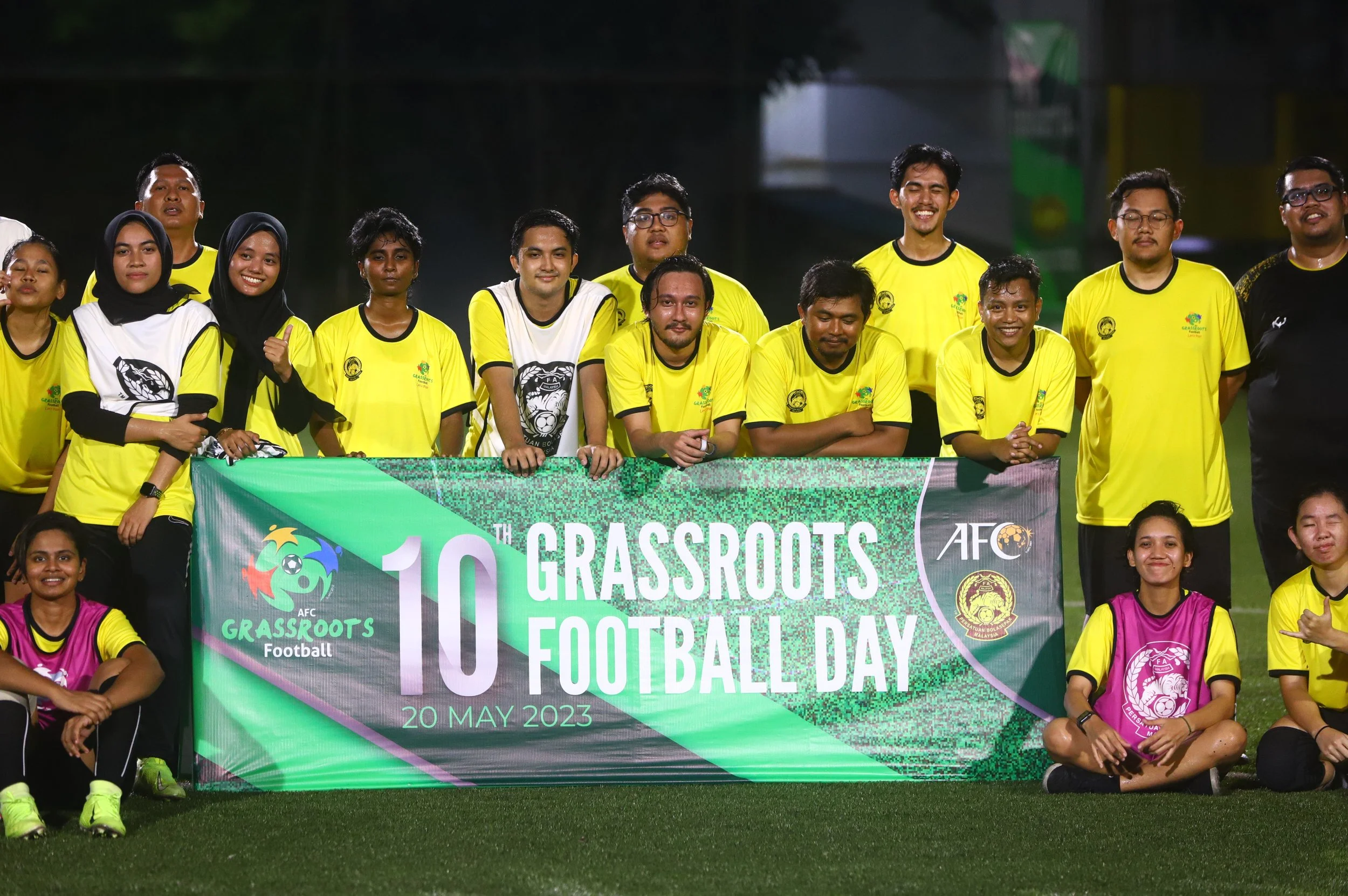 Celebrating AFC Grassroots Day 2023 @ Wisma FAM