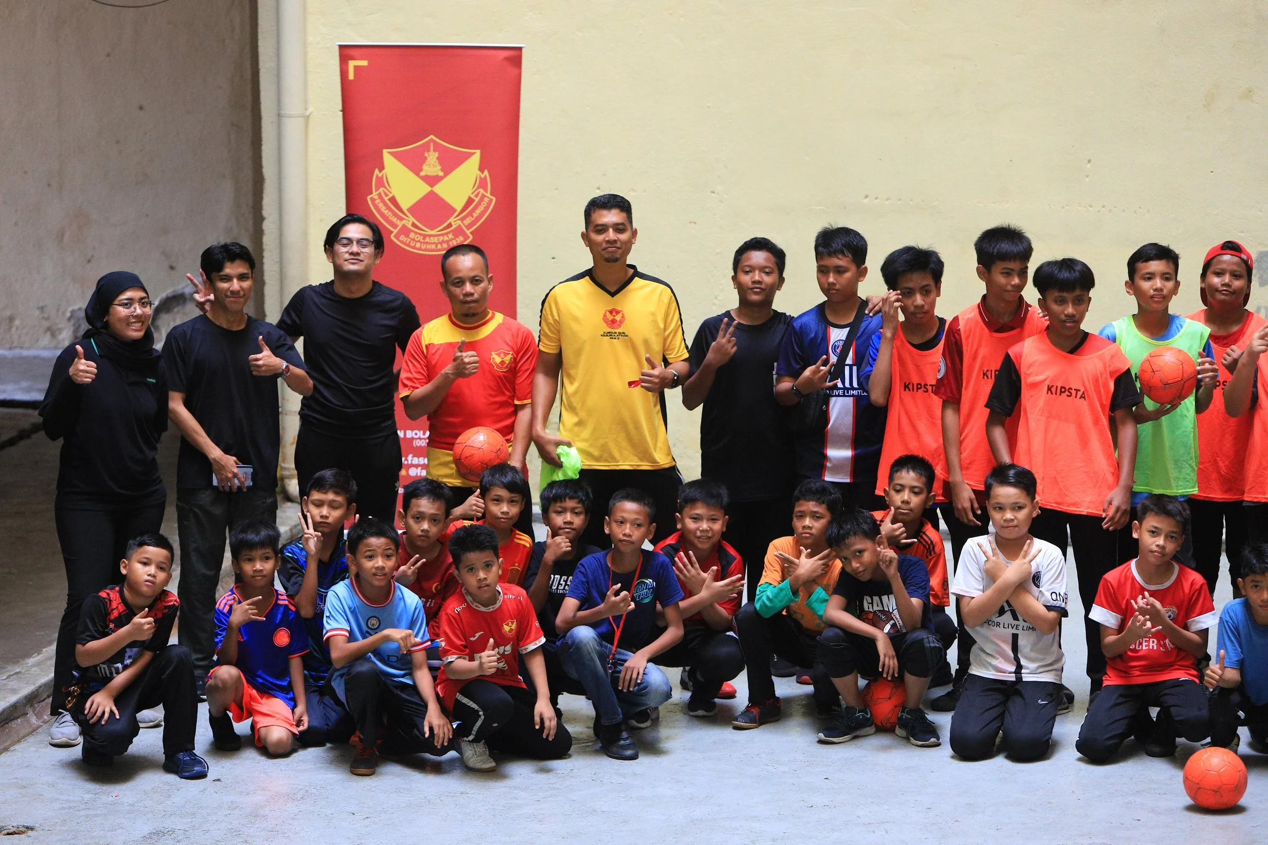 Kita Untuk Kita (K2K) Futsal Clinic @ PPR Kg Bharu HICOM