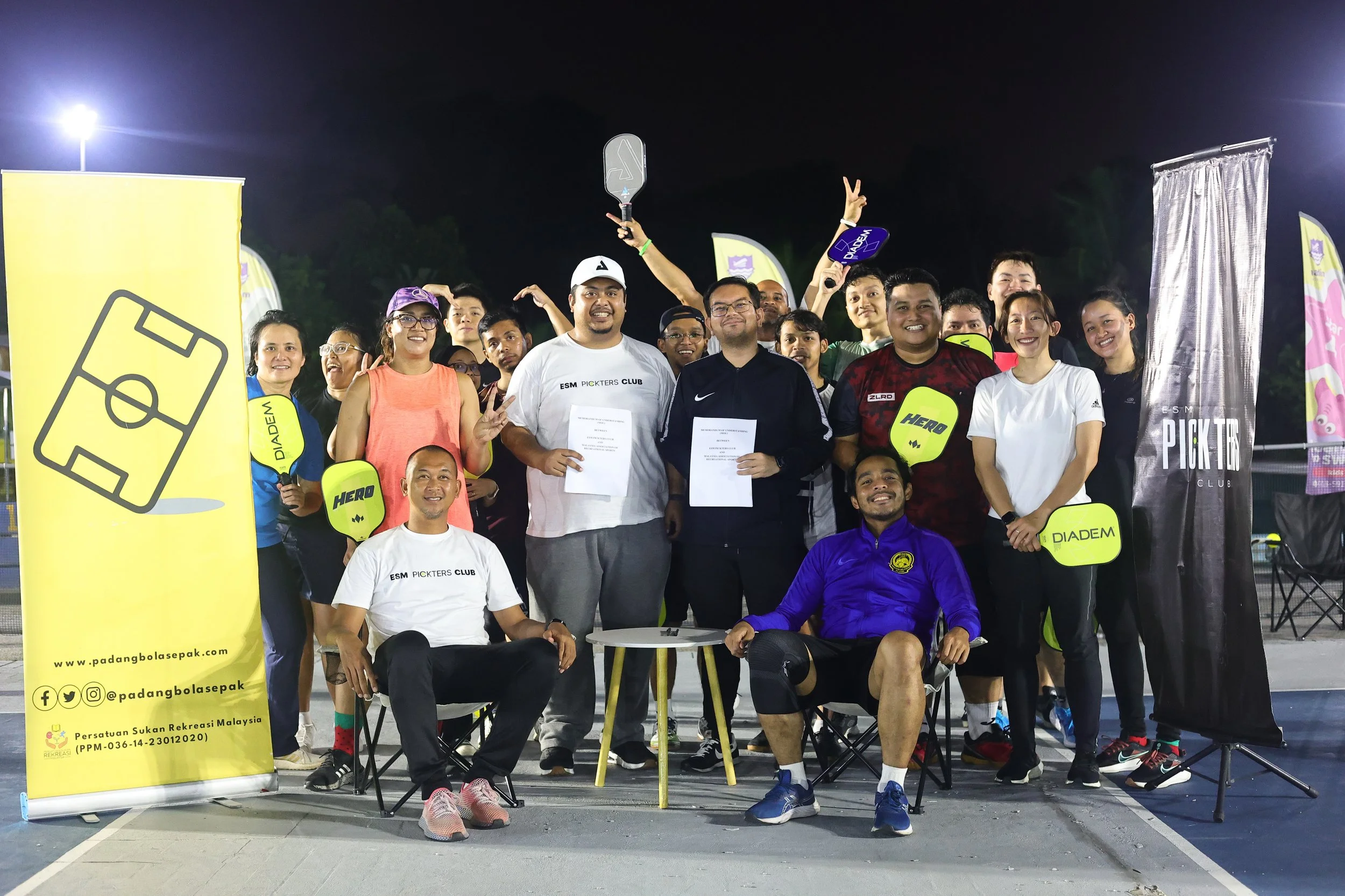 Collaborative Partnership with The Fastest Growing Sport, Pickleball