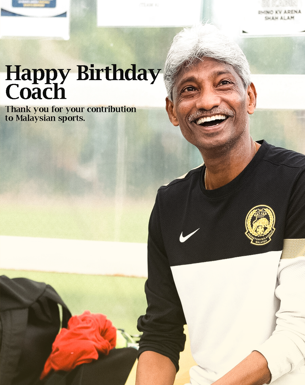 Happy Birthday Coach Rajagobal! 