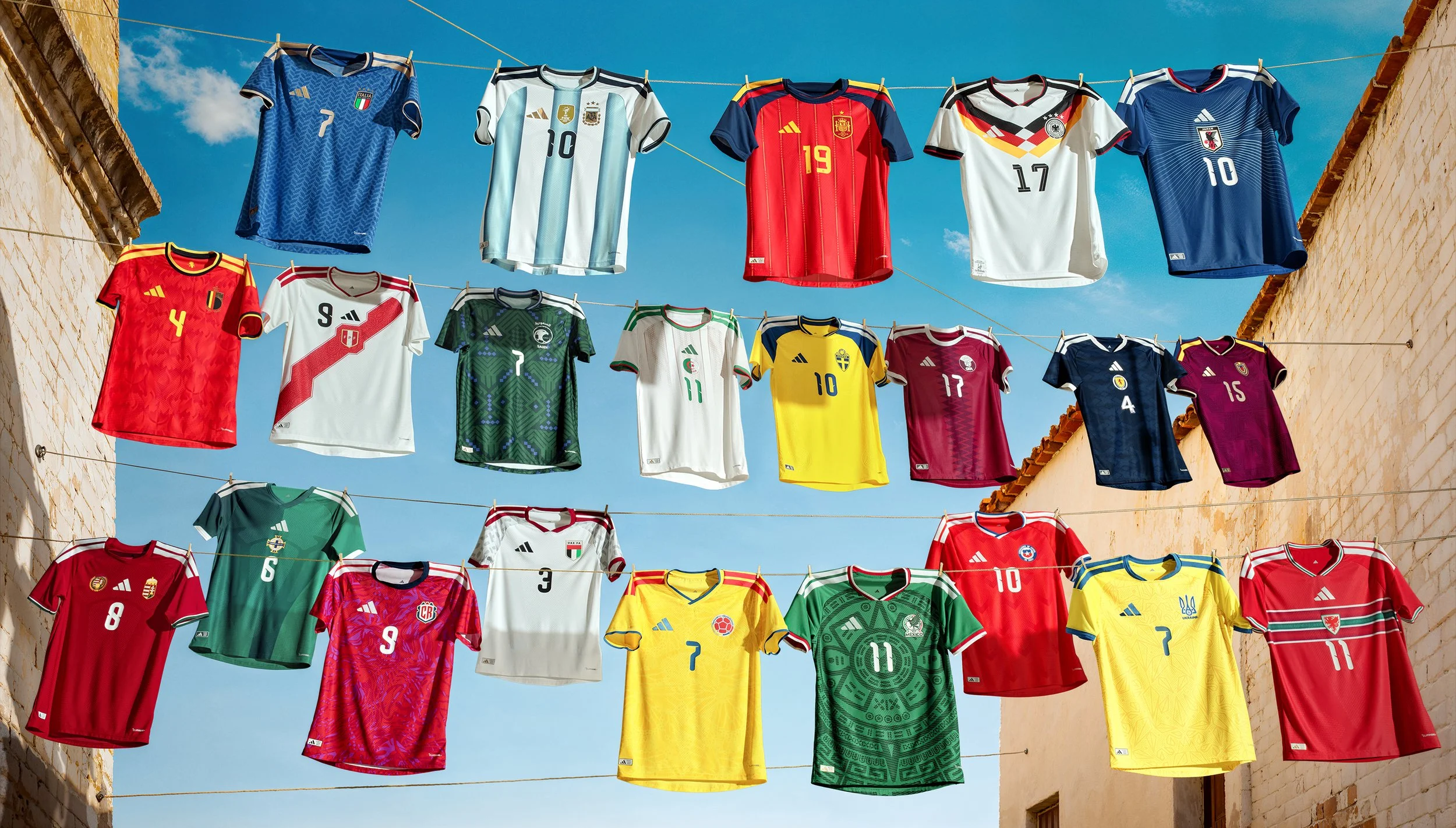 New Threads for the Beautiful Game! adidas Drops FIFA World Cup 2026 Home Kits!