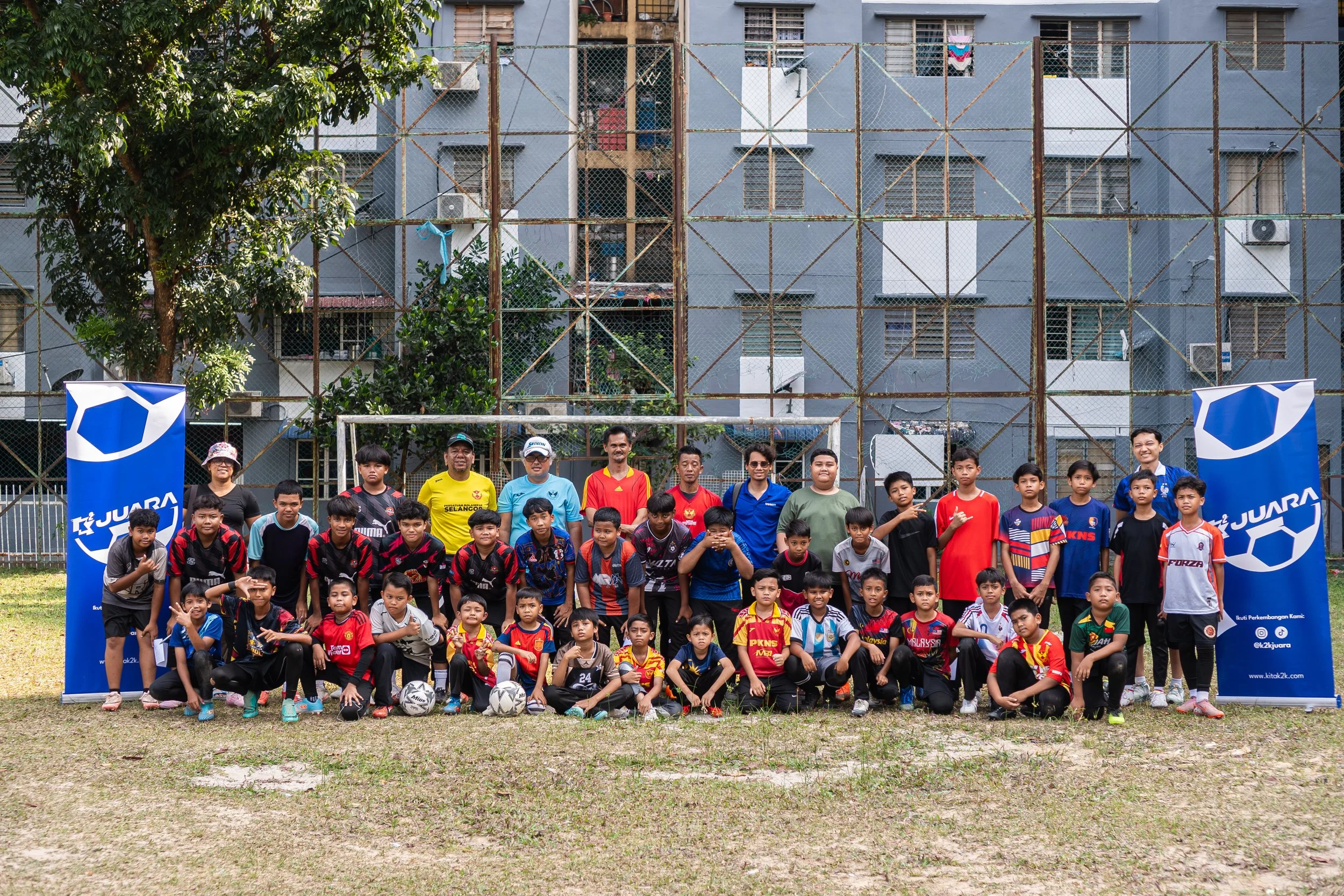 K2K Juara Football Clinic @ PPR Lembah Subang 1