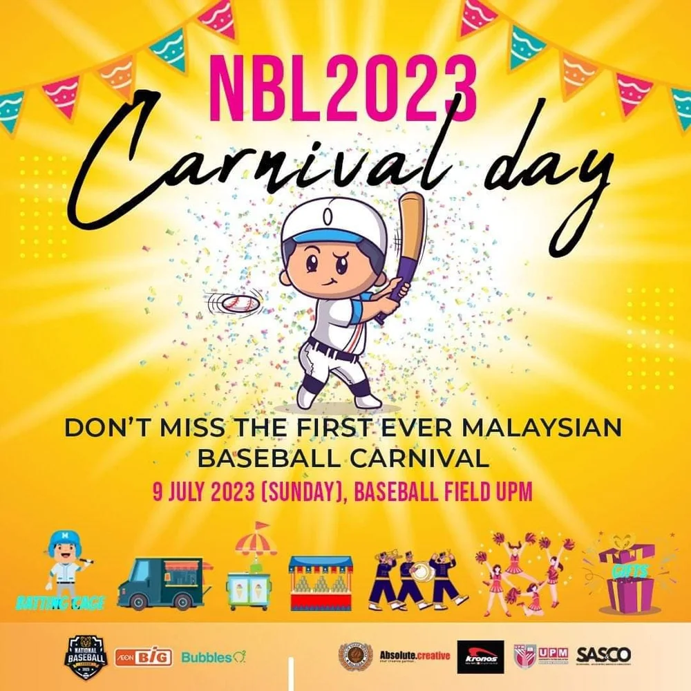 National Baseball League 2023 Carnival Day — PadangBolaSepak