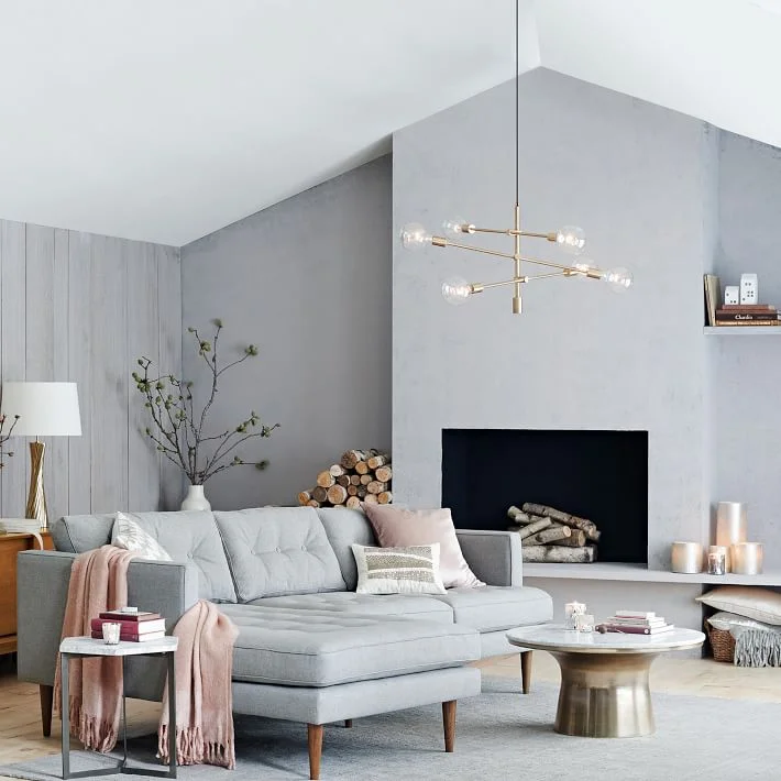 Club Monaco X West Elm Ashley Himpel - West Elm Marble Topped Pedestal Side Table Club Monaco X West Elm Ashley Himpel - West Elm Marble Topped Pedestal Side Table