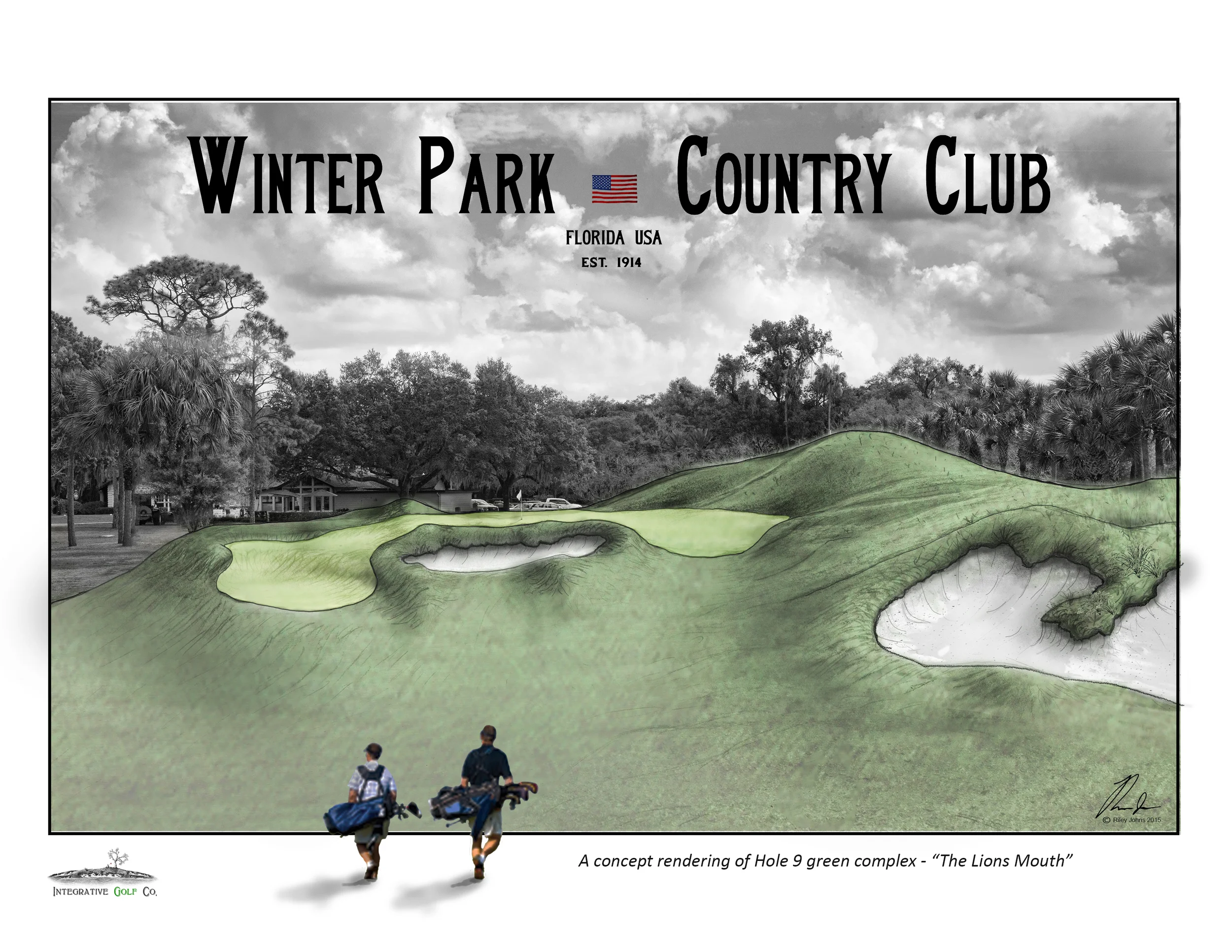 Hole 9 Concept Rendering