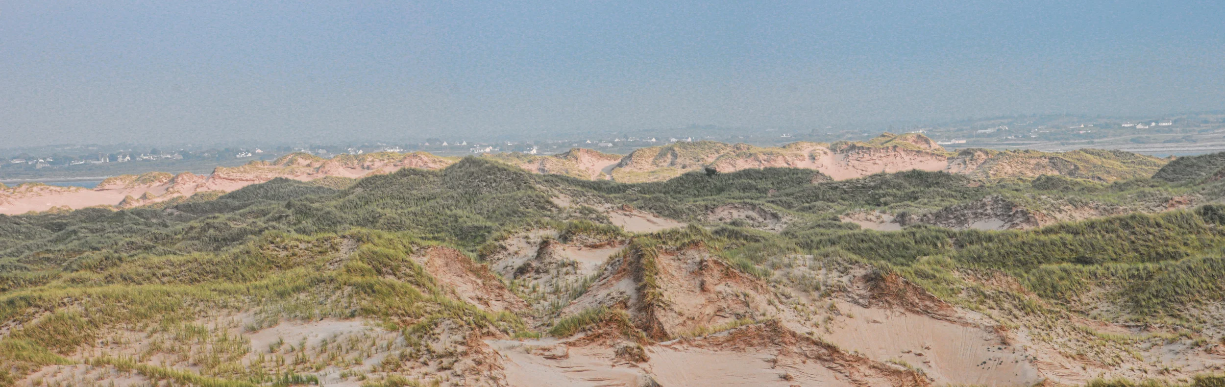 View of only a small portion of the peninsula