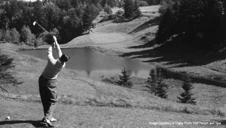 Same Digby Pines hole seen in 1956.