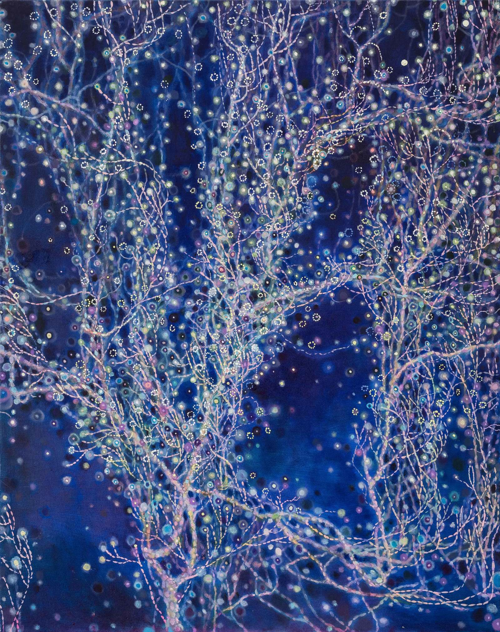 Luminescence No. 9, 35" x 27", oil on canvas, 2017
