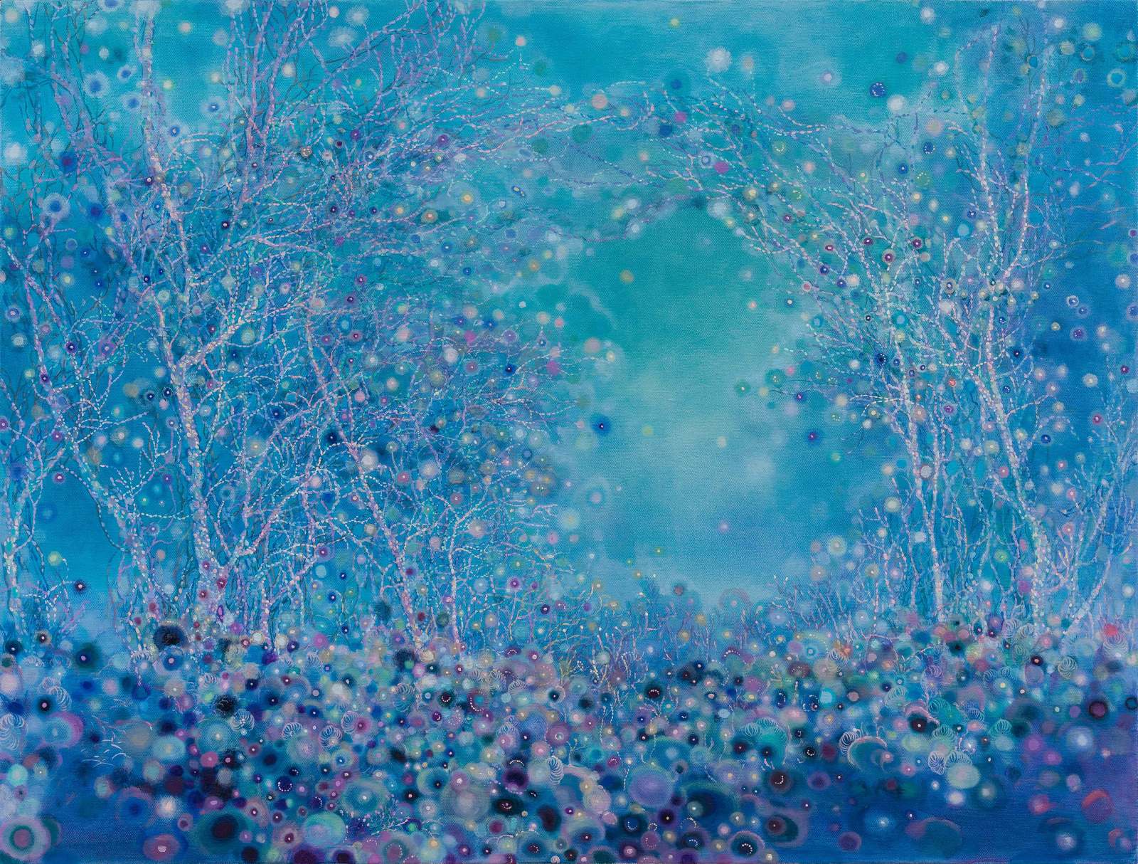 Luminescence No. 8, 32" x 42", oil on canvas, 2016
