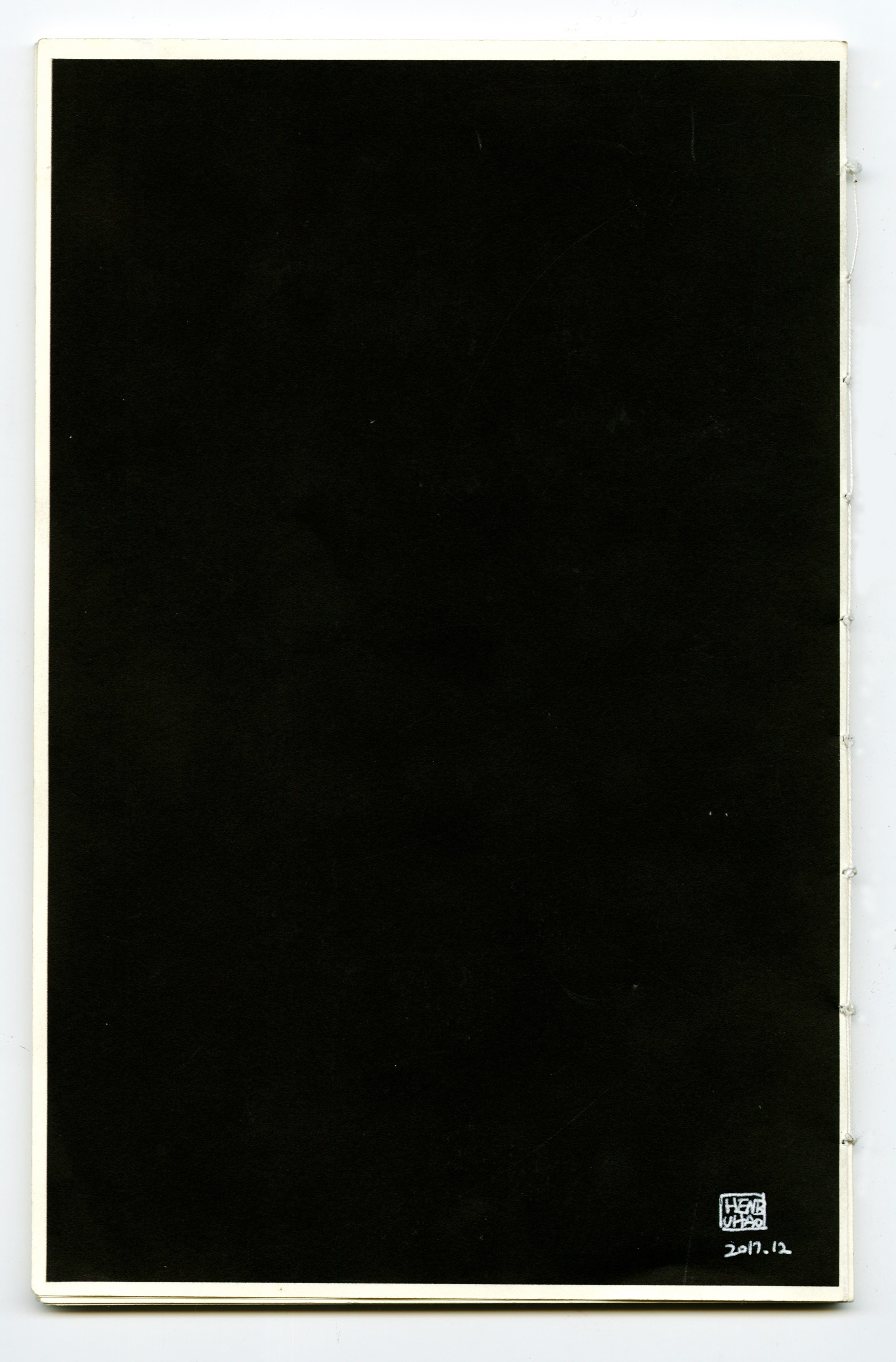 Back cover of The Park of Blindness.