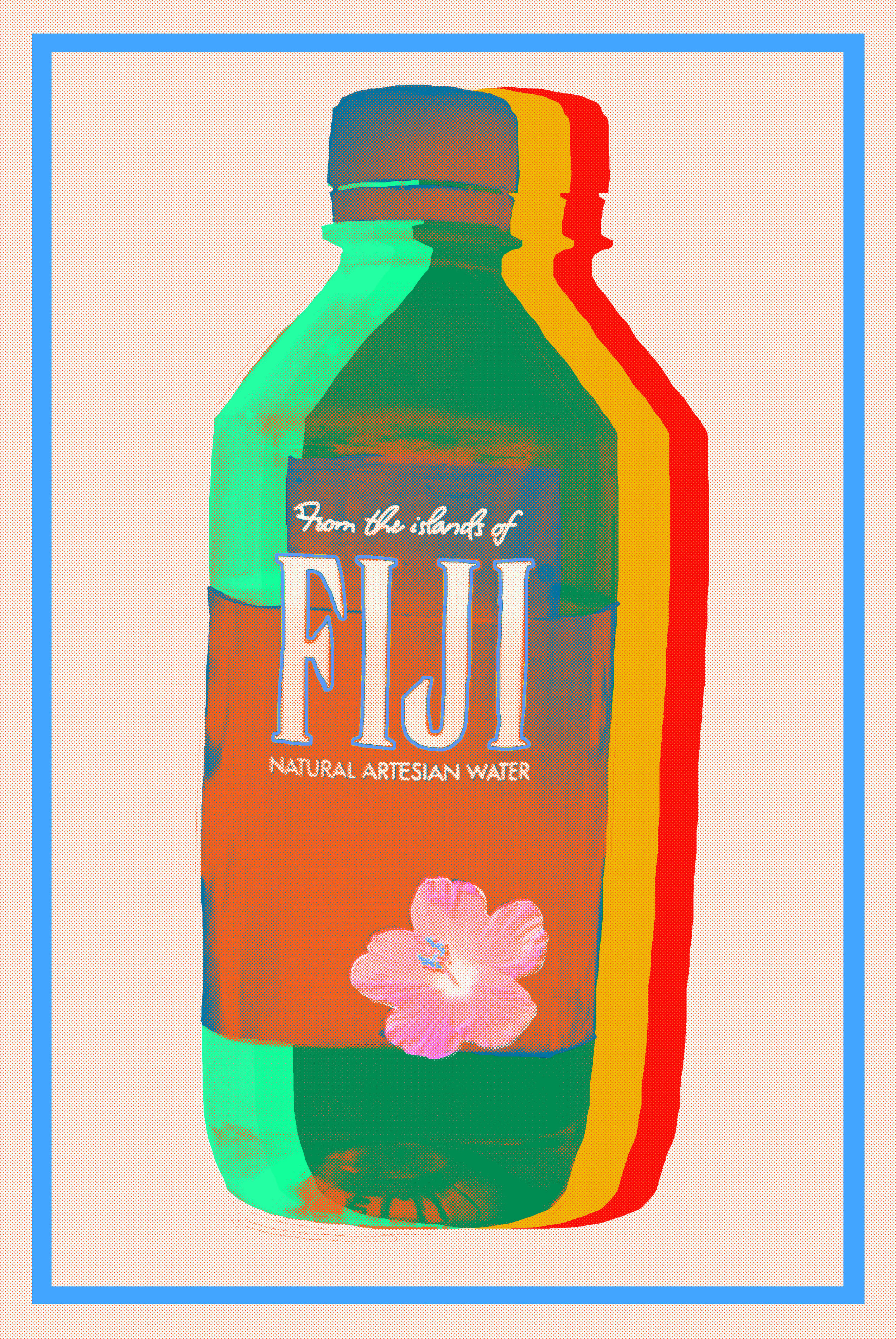  Fiji White  Giclee Print  11” x 8.5”  15 edition + 2 AP  2018 