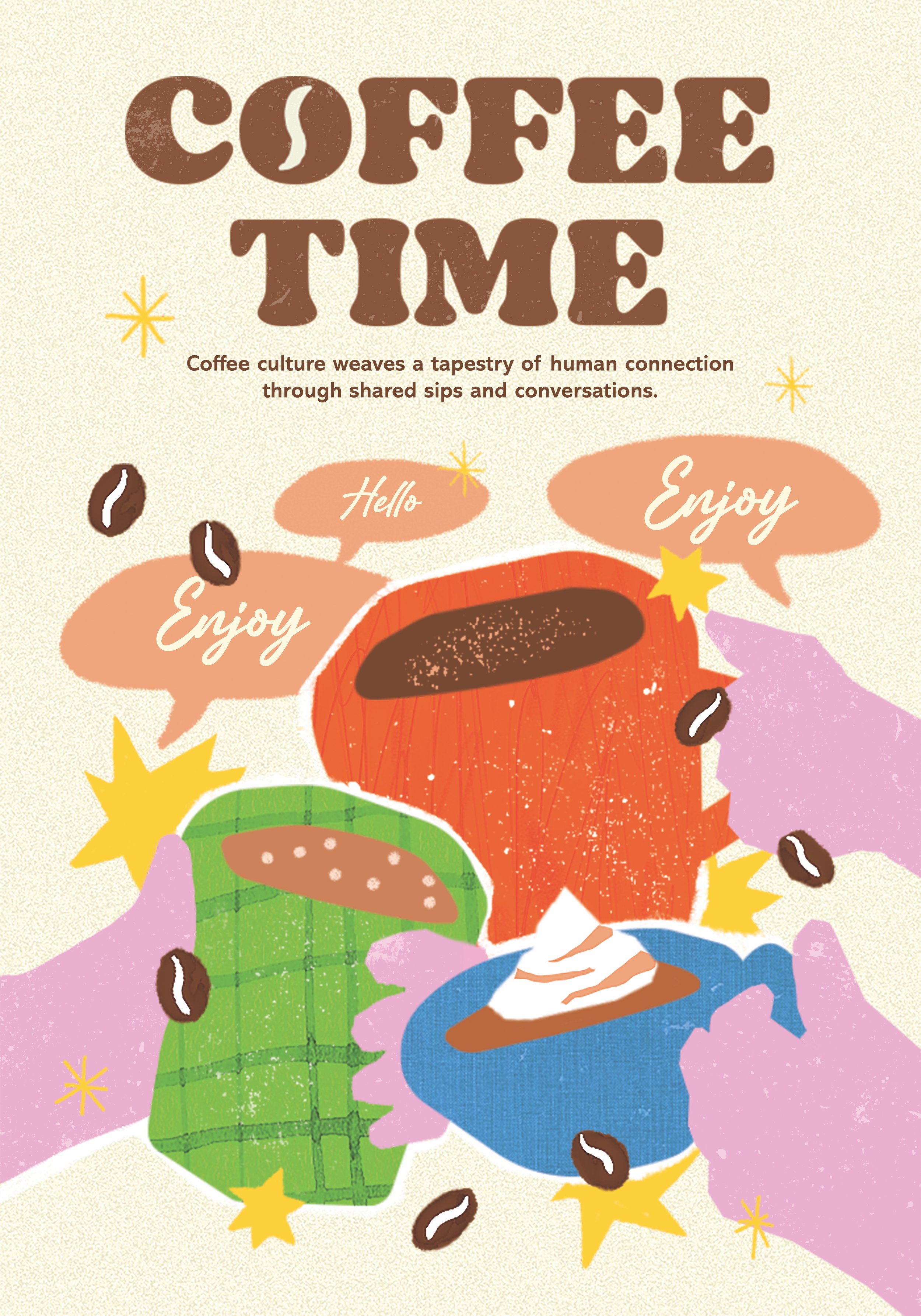 Chenyu Yang_Coffee Time_70X100cm.jpeg