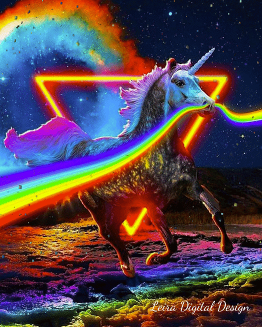 Leira Digital Design visualspirits Unicorn (653px, 25fps).gif
