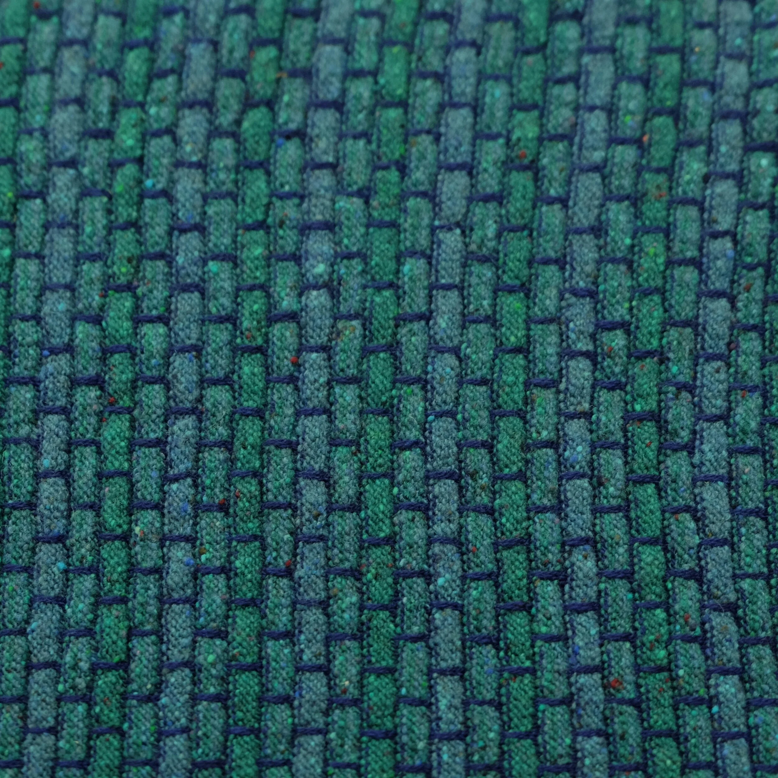 P18-26 Basketweave Poncho 100% Lambswool Turquoise.jpeg