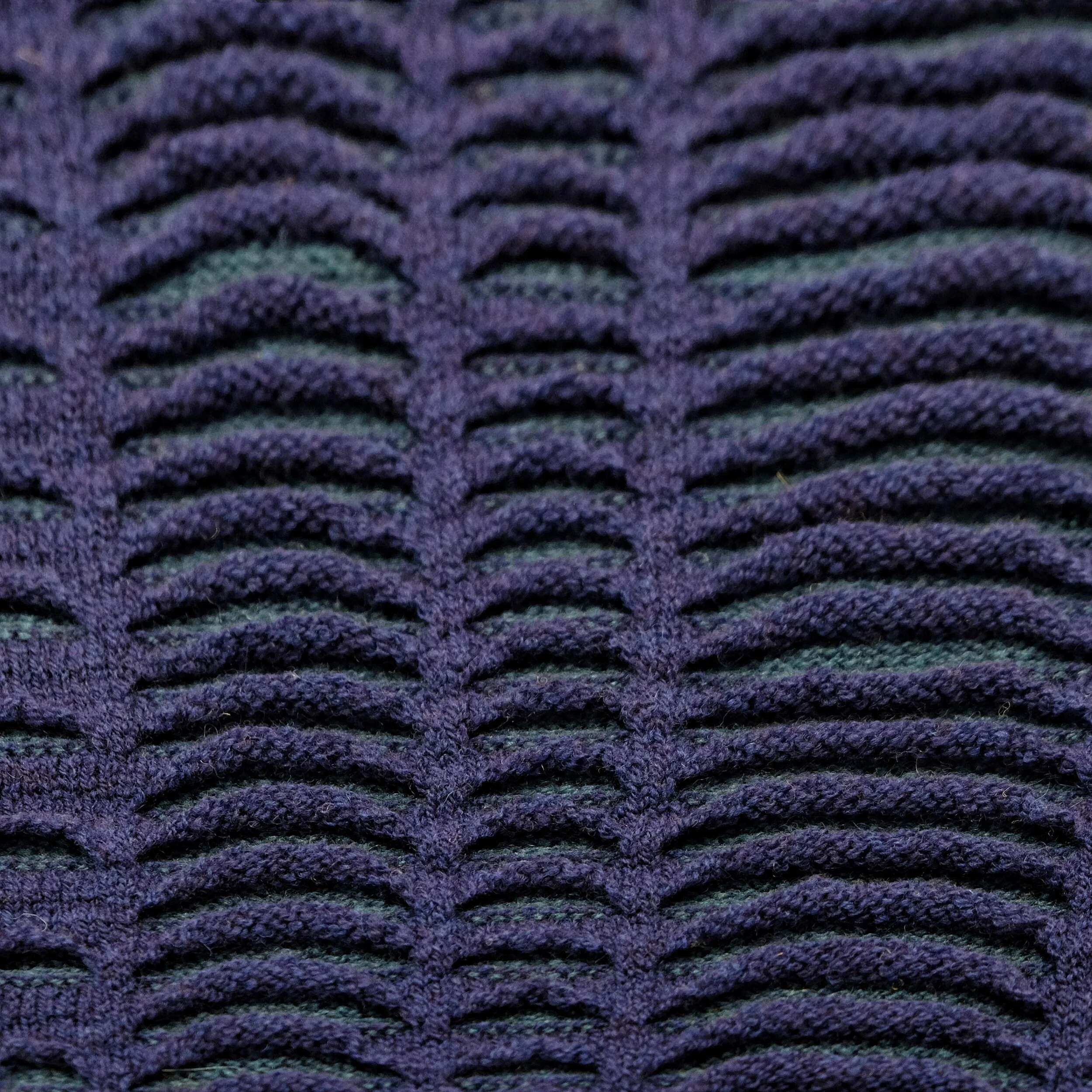 P18-101 Ocean Weave Poncho 100% Lambswool Bluebell.jpeg
