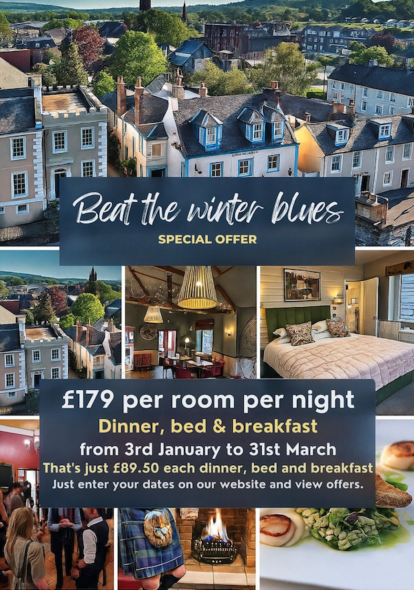 January - March  winter blues offer 