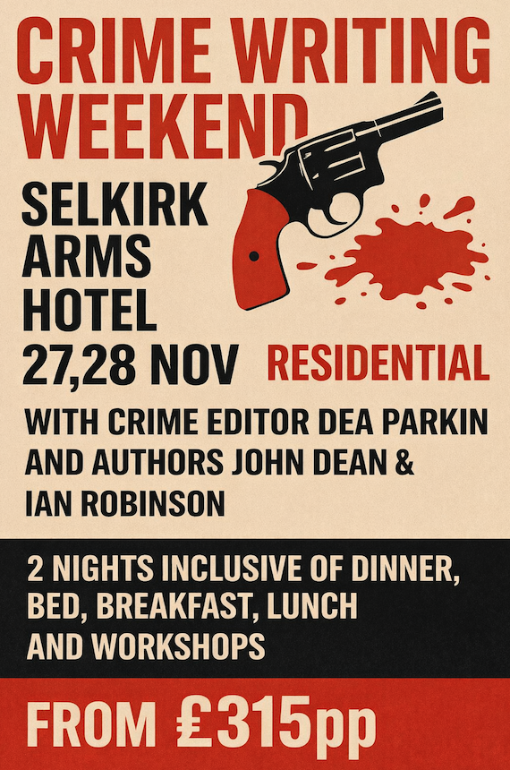 Crime writing weekend Nov 2026