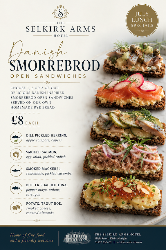 July Lunchtime Specials 