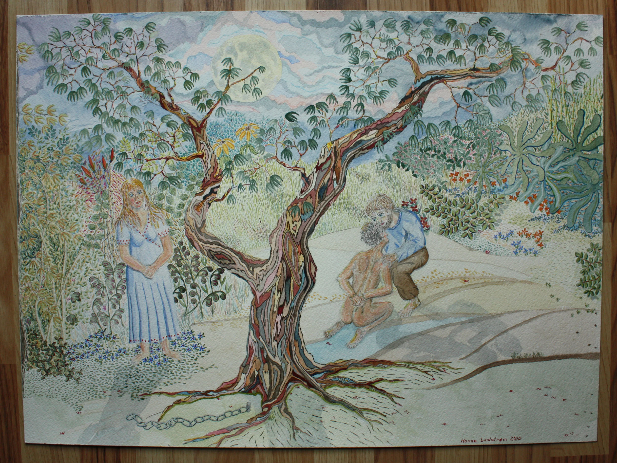 Mennesker i måneskin