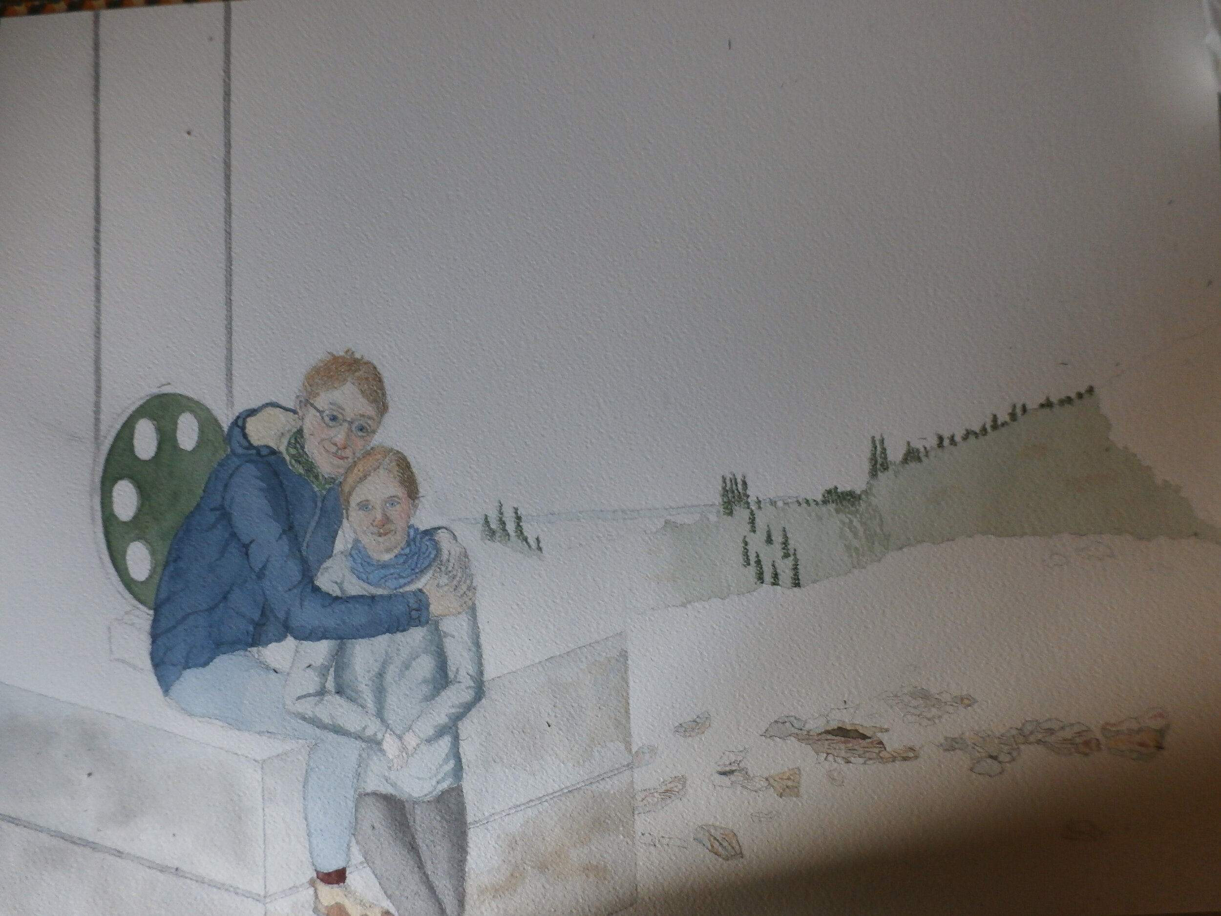 Kristoffer og Rikke i Bydalsfjeldet