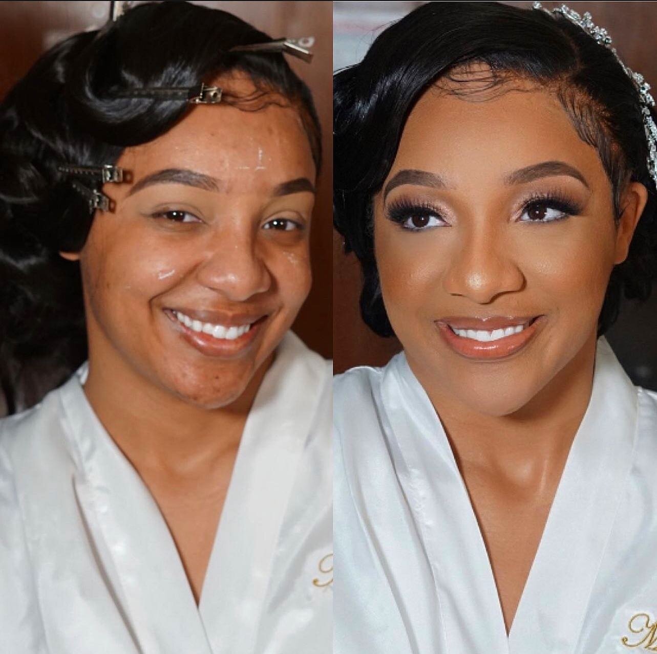 Throwing it back to one of my lovely brides @lesleymonique_ 💜 Absolutely loved this look we created. Thank you again for having me a part of your very special day! 

#bridalmakeup #bridalmakeupartist #brides2023 #happysunday